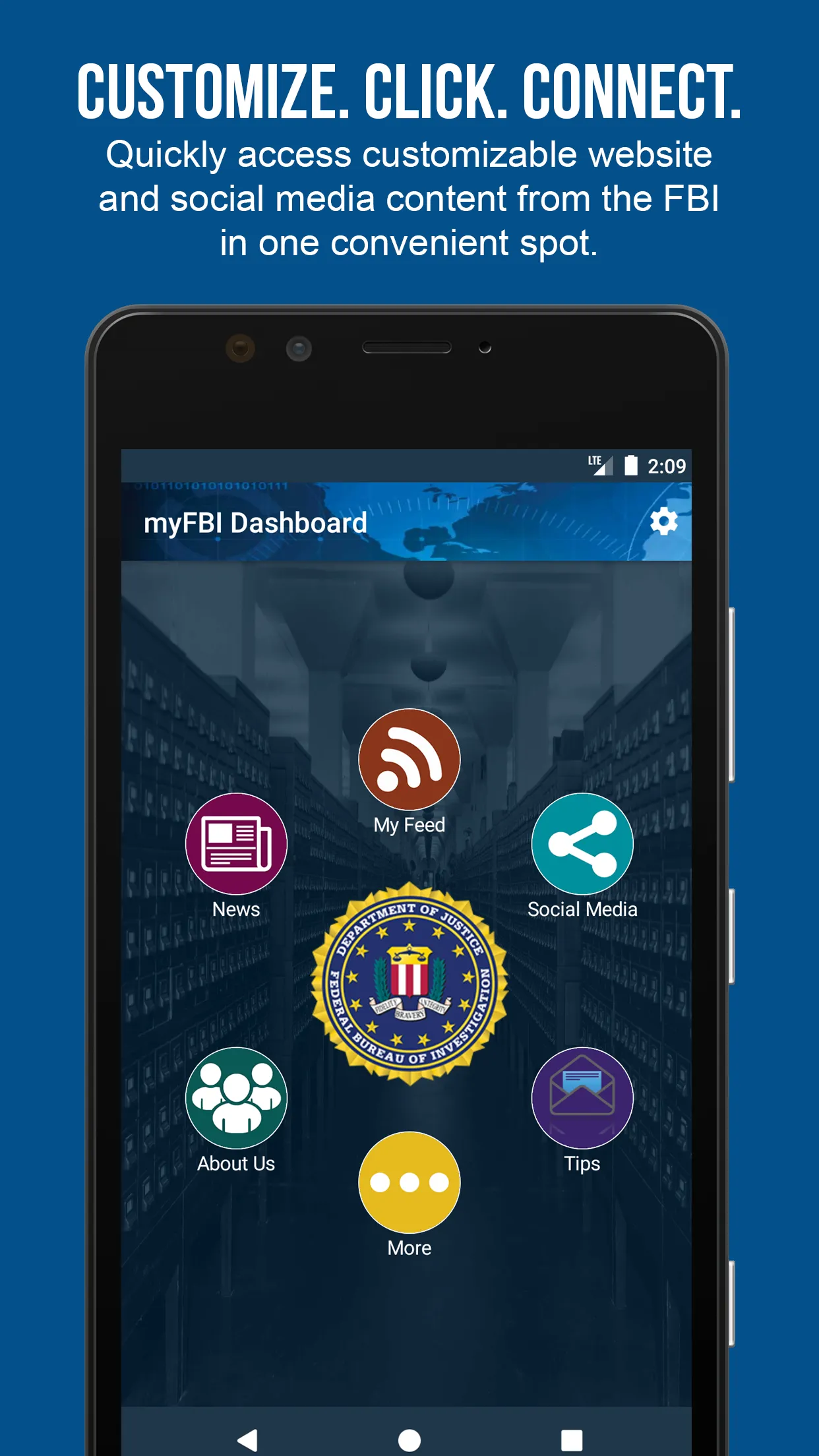 myFBI Dashboard | Indus Appstore | Screenshot