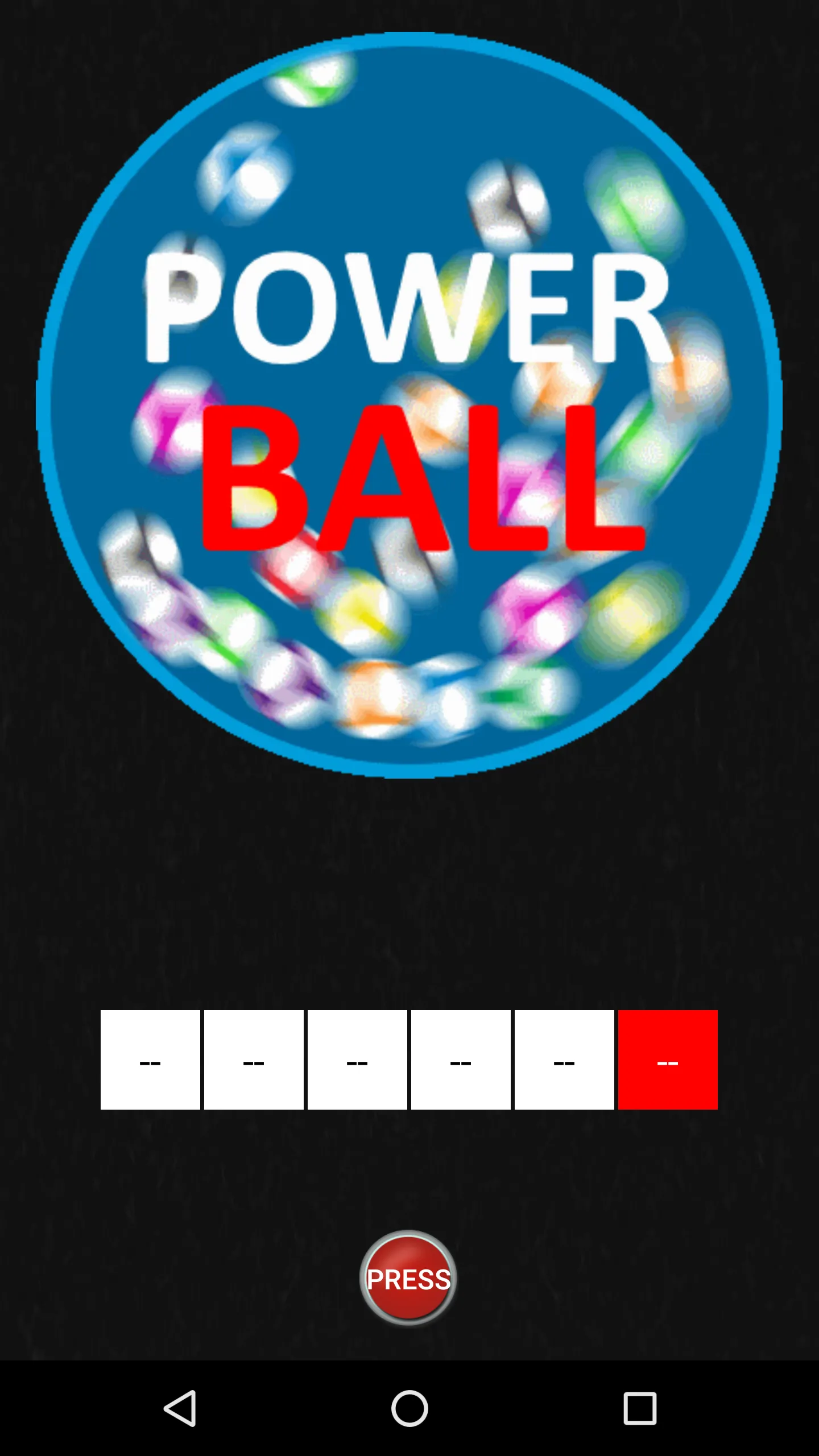 Powerball Lucky Generator | Indus Appstore | Screenshot