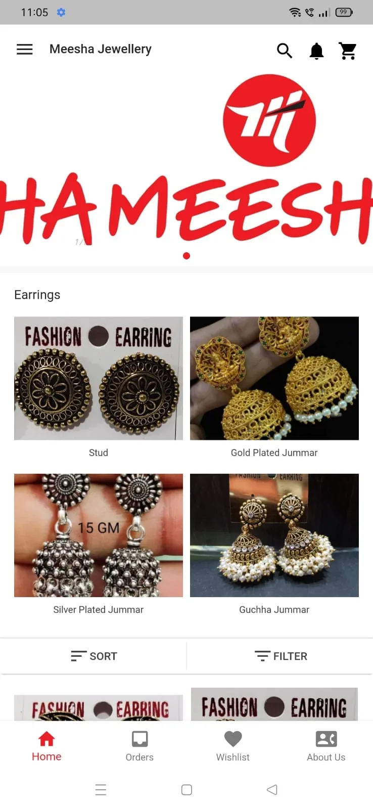 Meesha Jewellery - Wholesaler | Indus Appstore | Screenshot