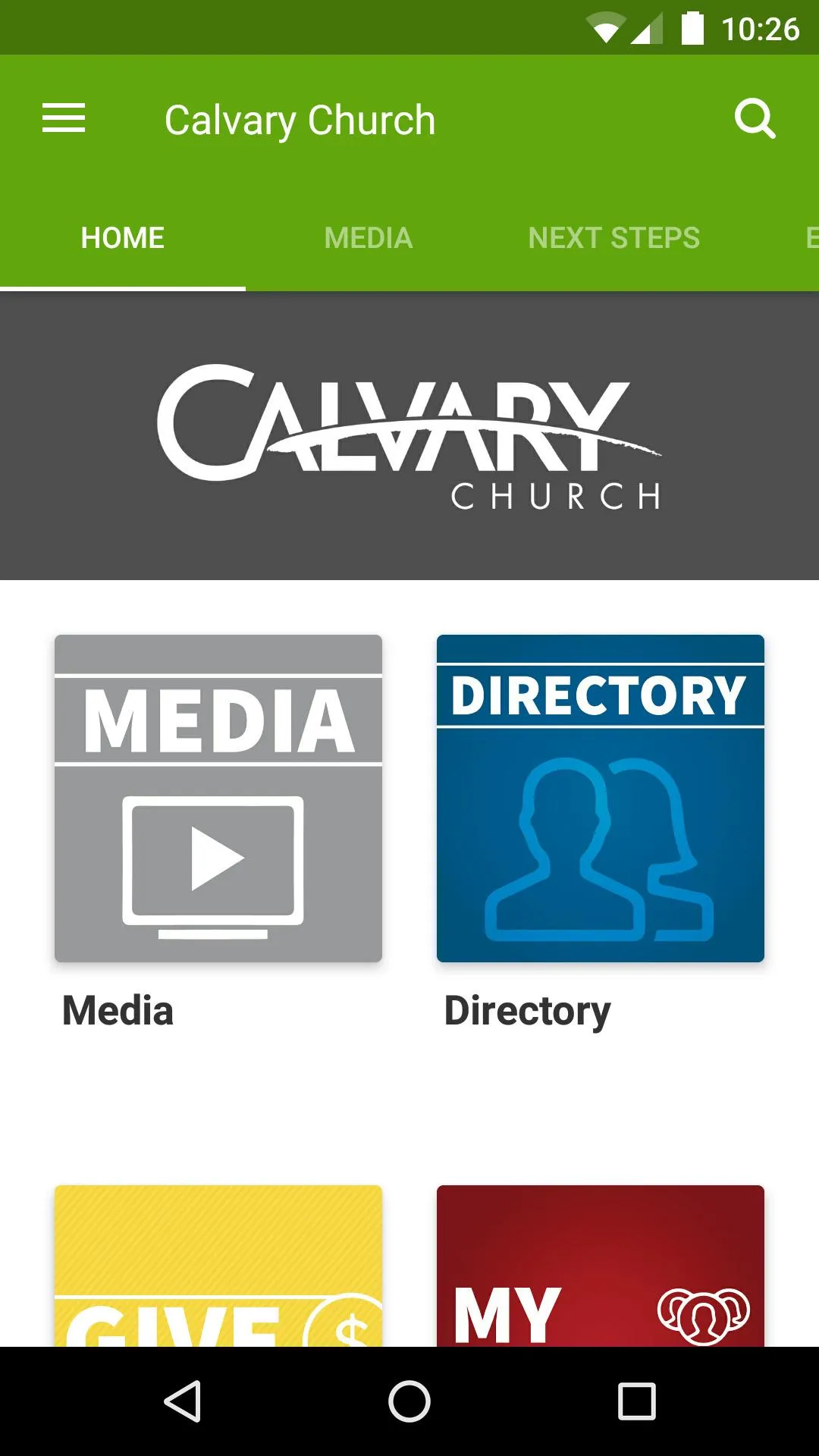 Calvary Church | Indus Appstore | Screenshot