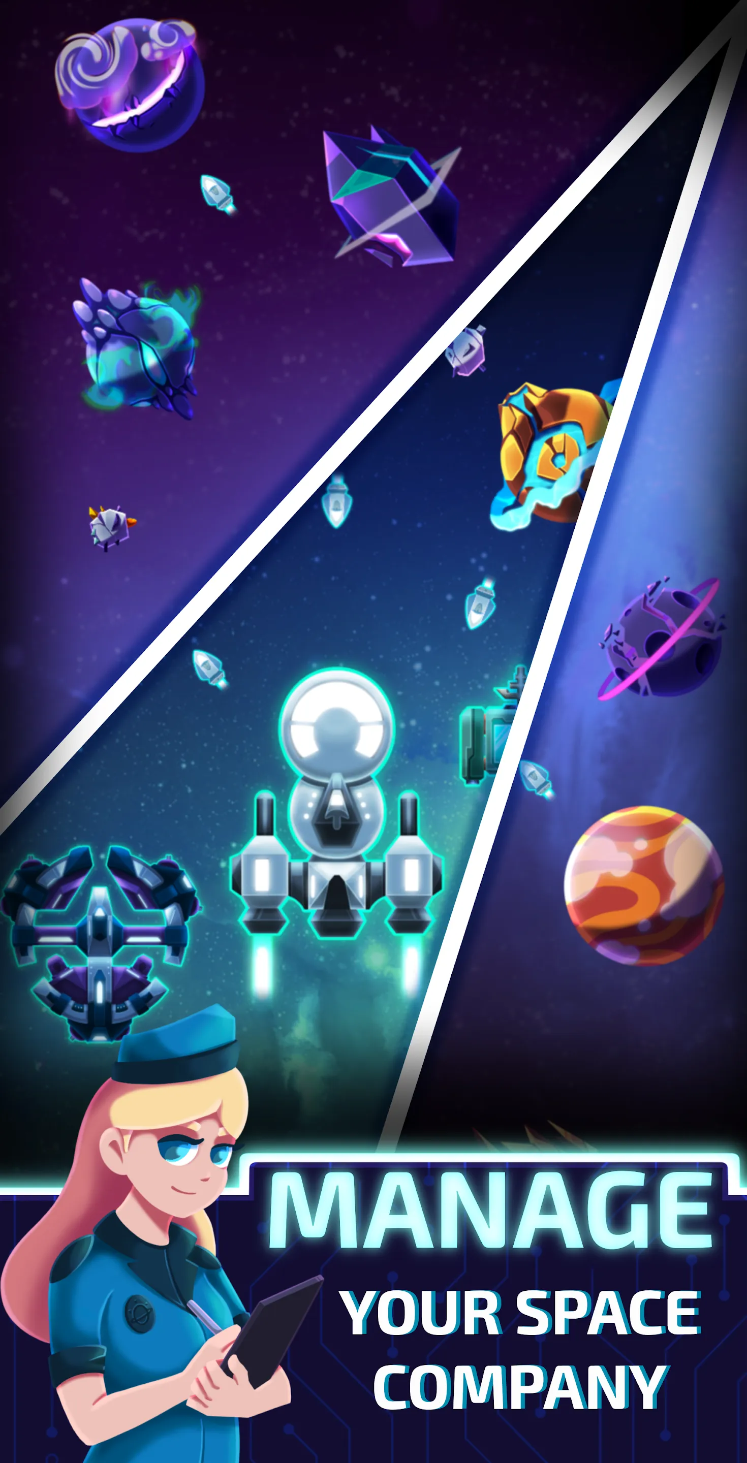 Idle Planet Miner | Indus Appstore | Screenshot