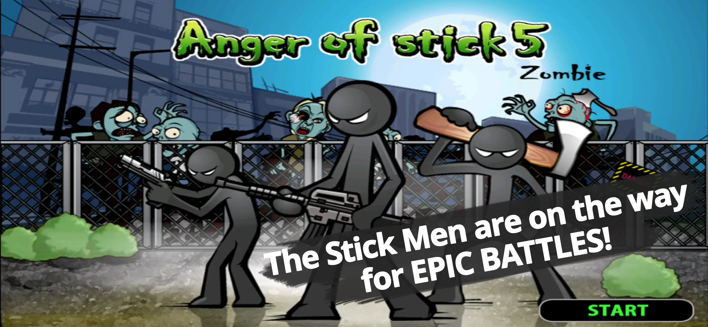 Anger of stick 5 : zombie | Indus Appstore | Screenshot