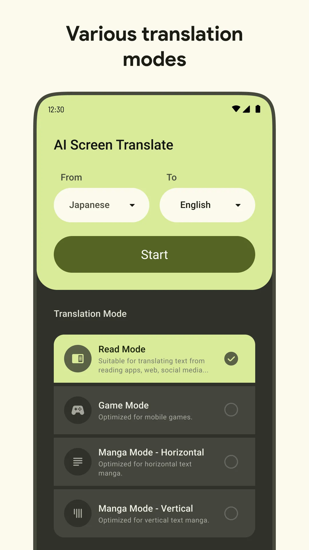 AI Screen Instant Translate | Indus Appstore | Screenshot
