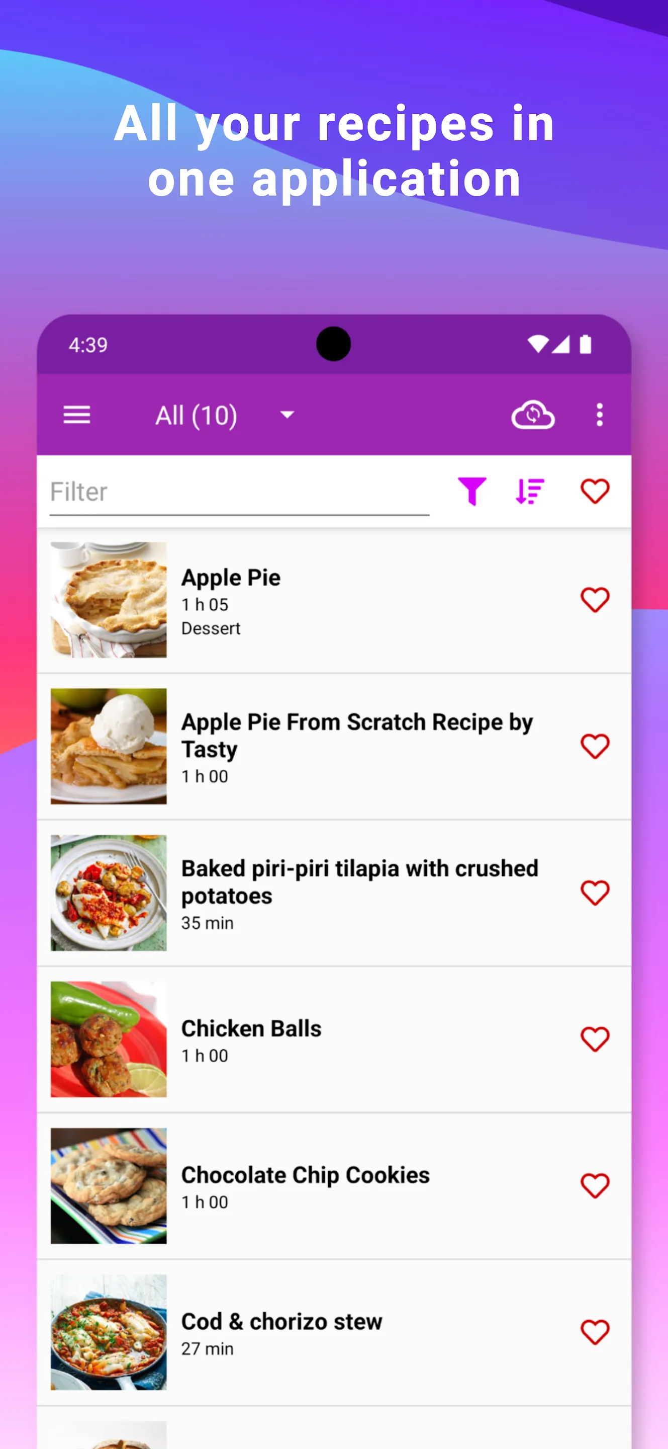 My Recipe Box: My Cookbook | Indus Appstore | Screenshot