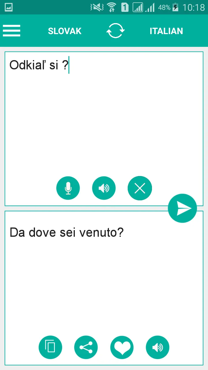 Slovak Italian Translator | Indus Appstore | Screenshot