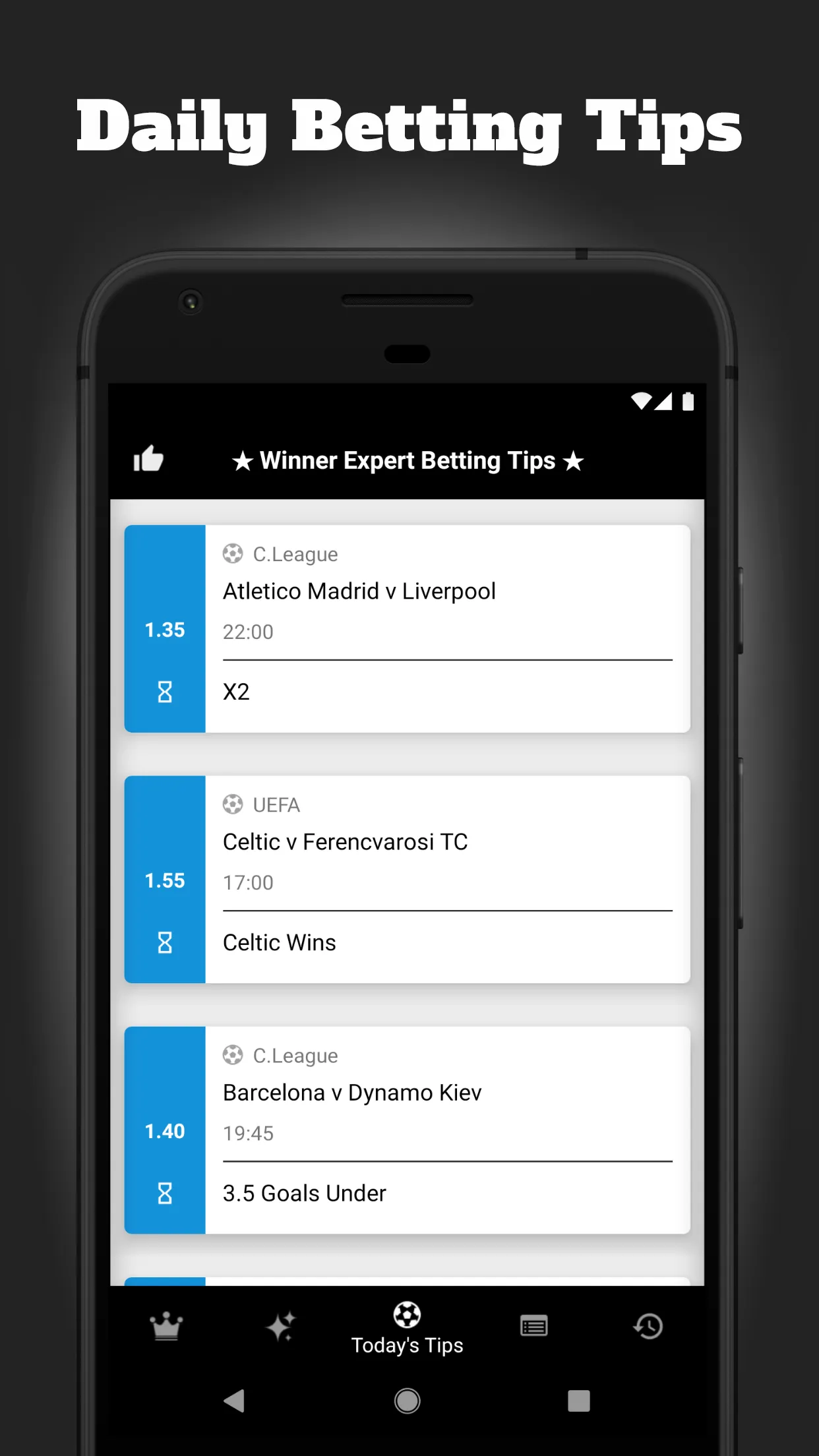 Winner Expert Betting Tips | Indus Appstore | Screenshot