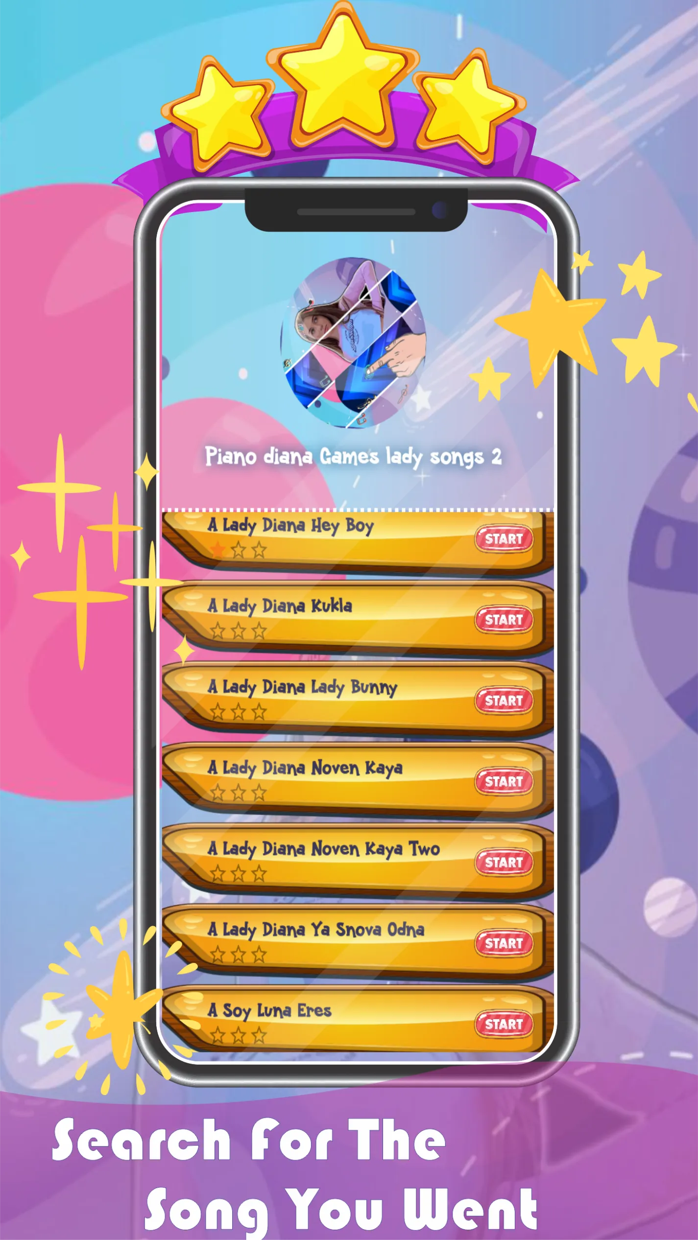 Piano diana Games lady songs | Indus Appstore | Screenshot