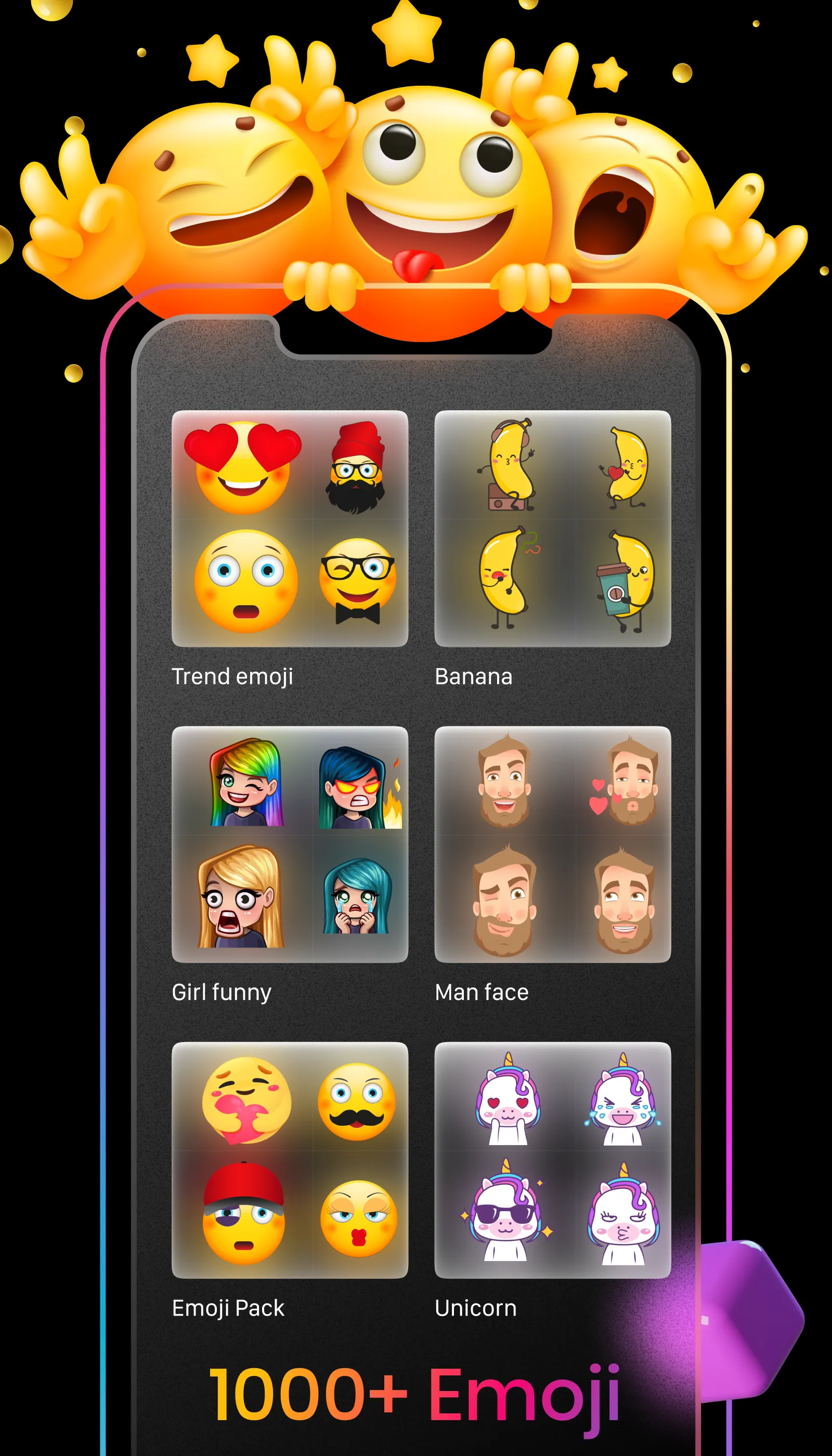 zEmoji: Emoji Keyboard - Maker | Indus Appstore | Screenshot