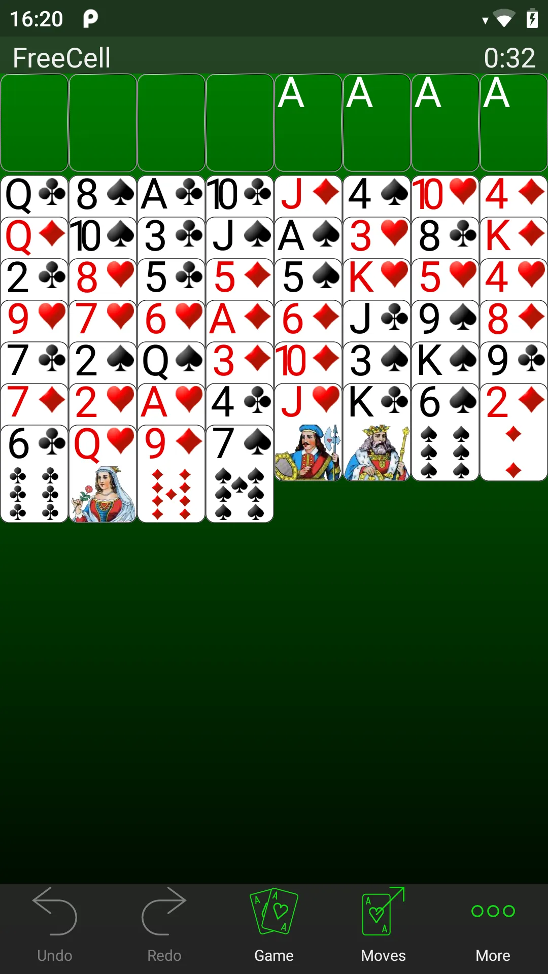 FreeCell Solitaire Set | Indus Appstore | Screenshot