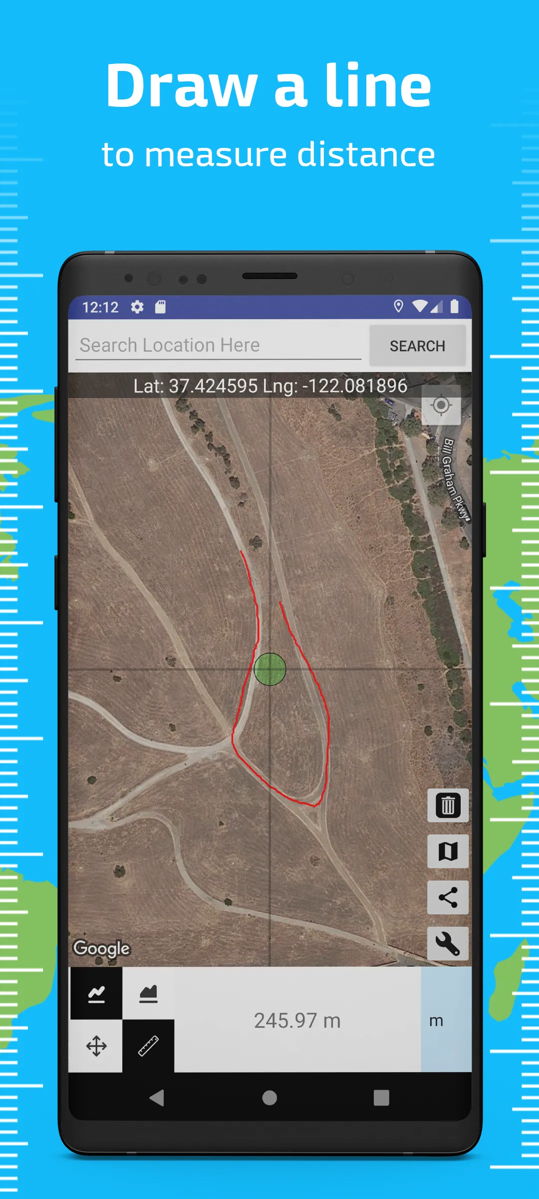 Distance - Draw to Measure | Indus Appstore | Screenshot