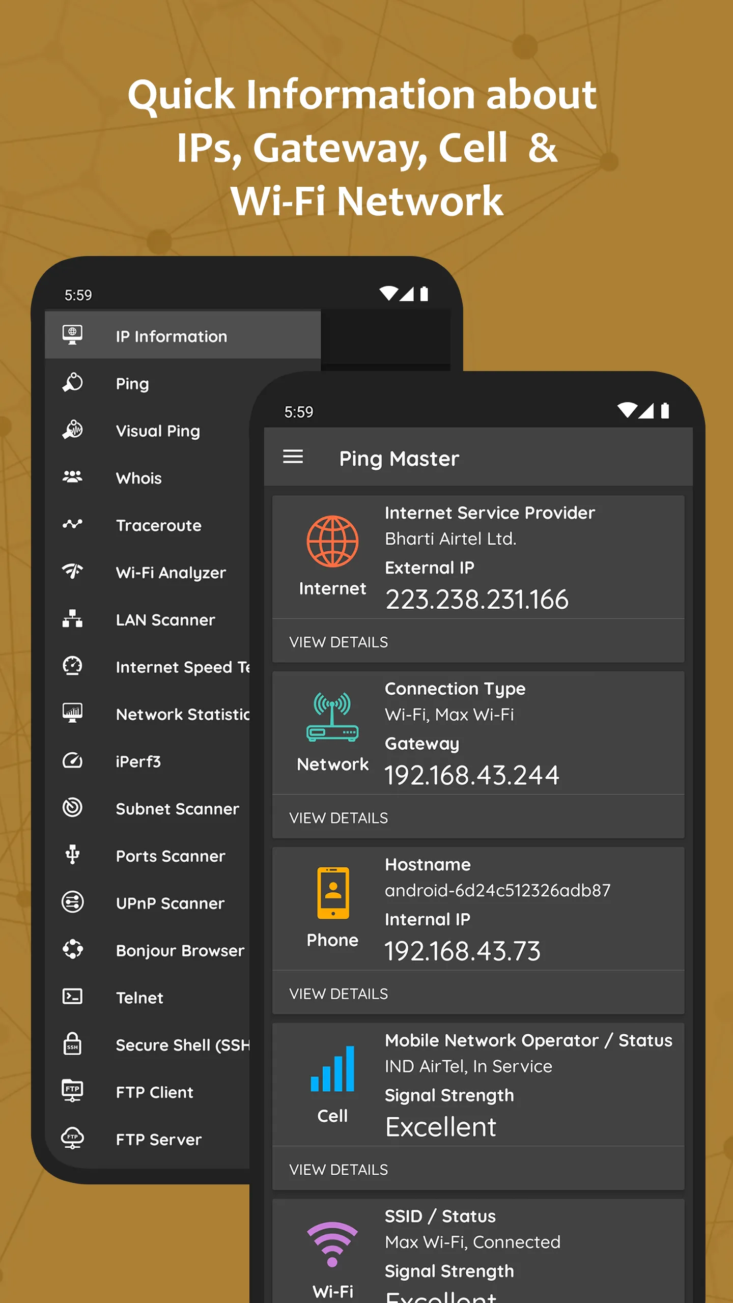 PingMaster Network Utilities | Indus Appstore | Screenshot