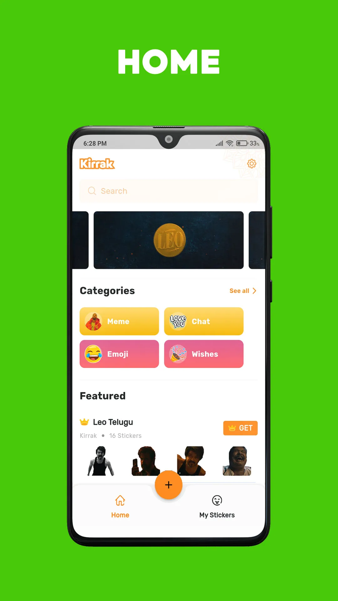 Kirrak Telugu WhatsApp Sticker | Indus Appstore | Screenshot