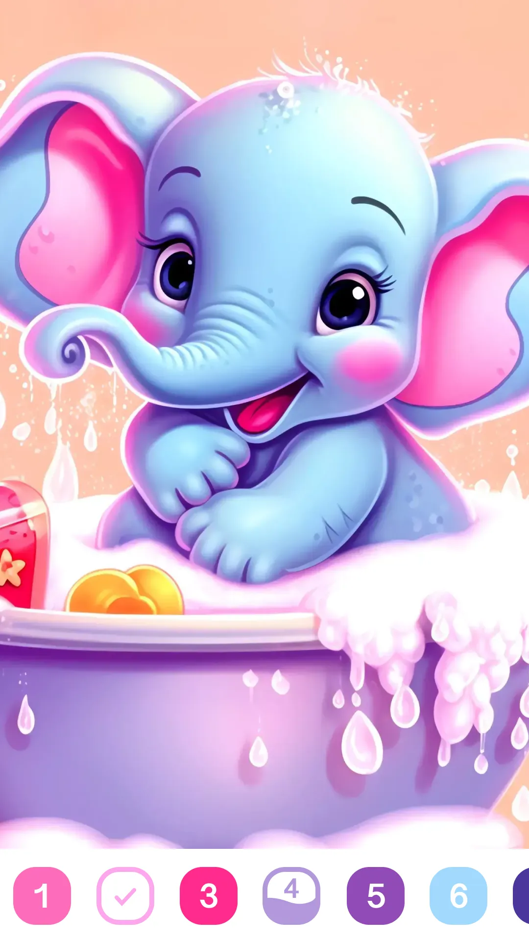 Cute Color - Color by Number | Indus Appstore | Screenshot