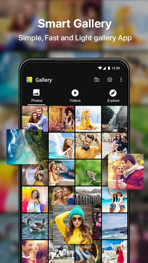 Gallery photo: Gallery lock | Indus Appstore | Screenshot