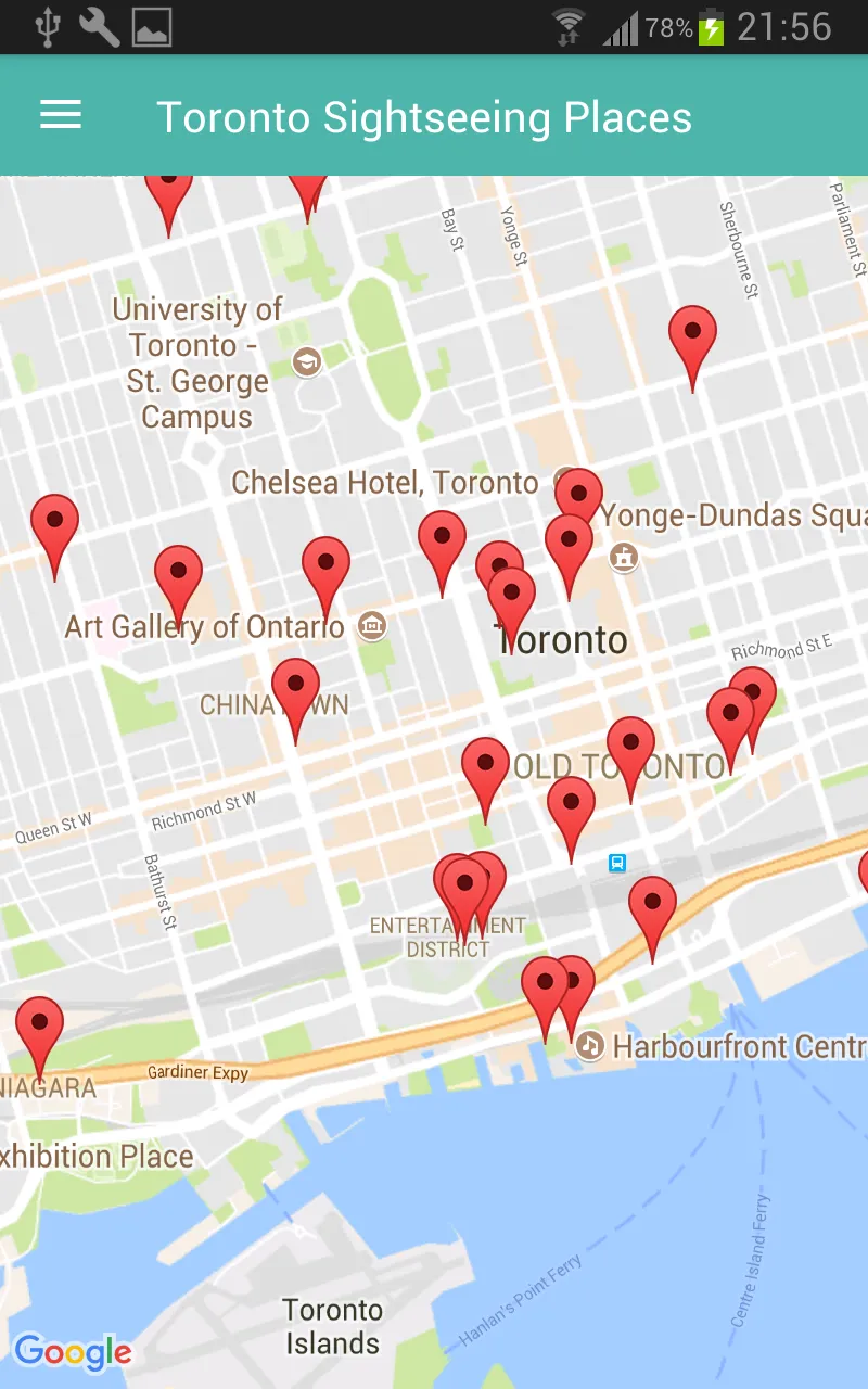 Toronto Sightseeing Places | Indus Appstore | Screenshot