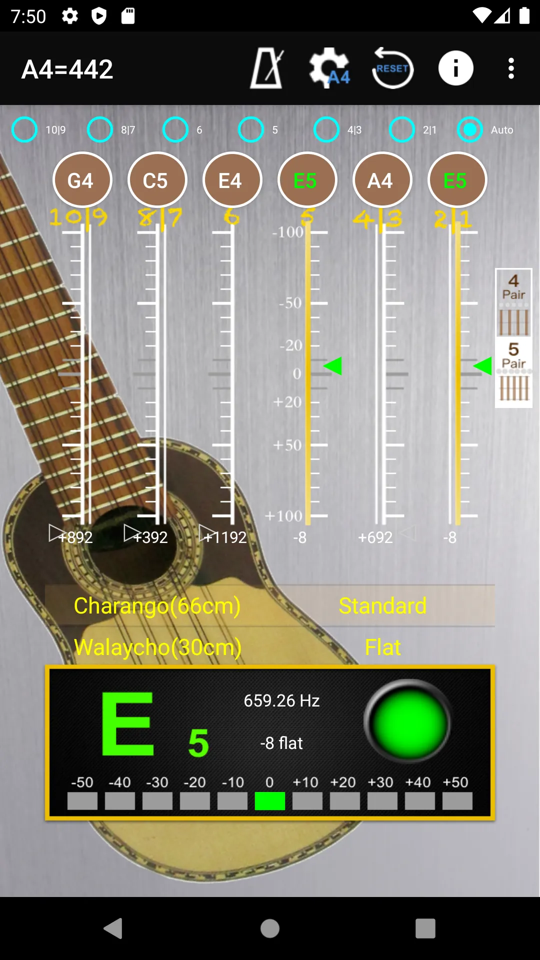 Charango Tuner & Metronome | Indus Appstore | Screenshot