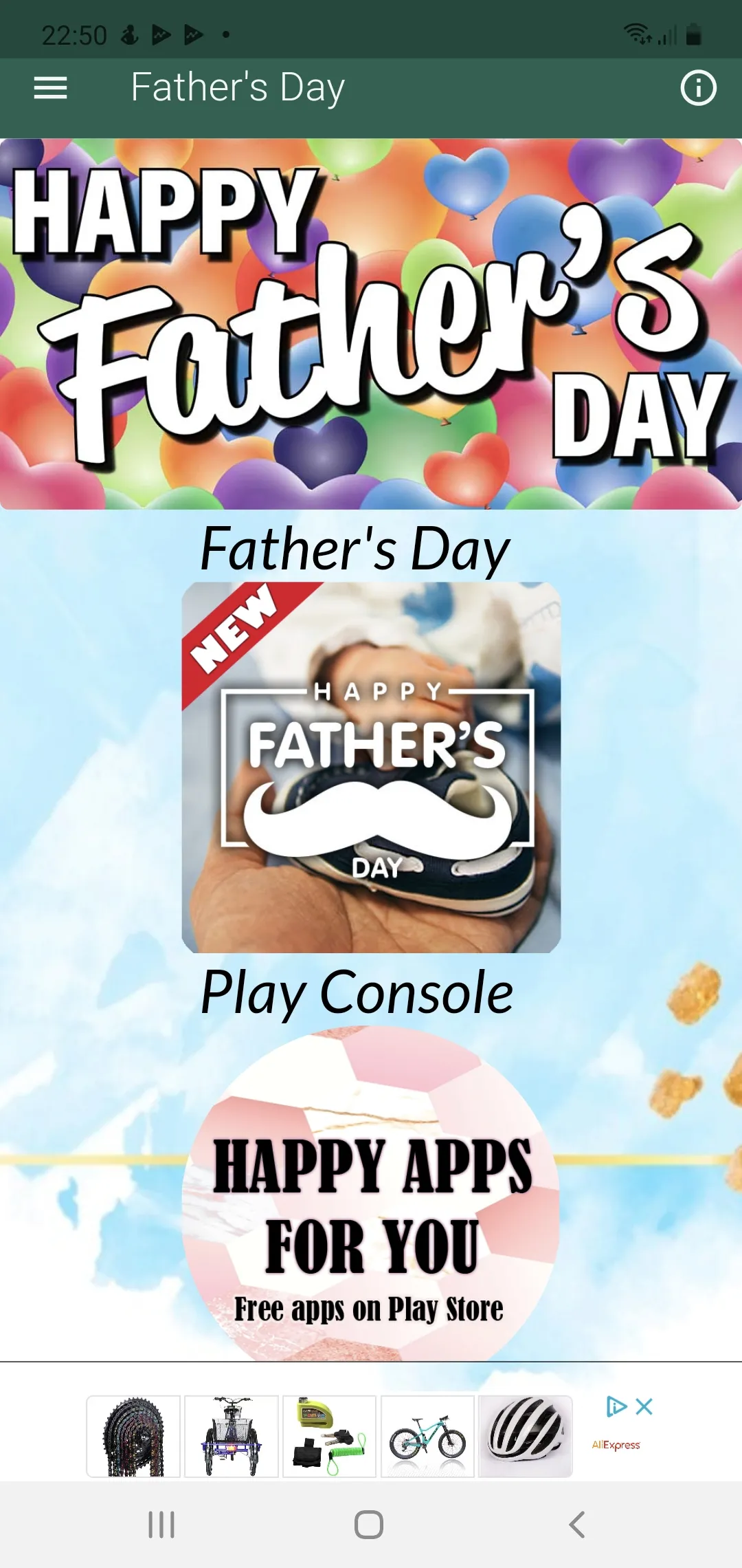 HAPPY FATHER'S DAY | Indus Appstore | Screenshot