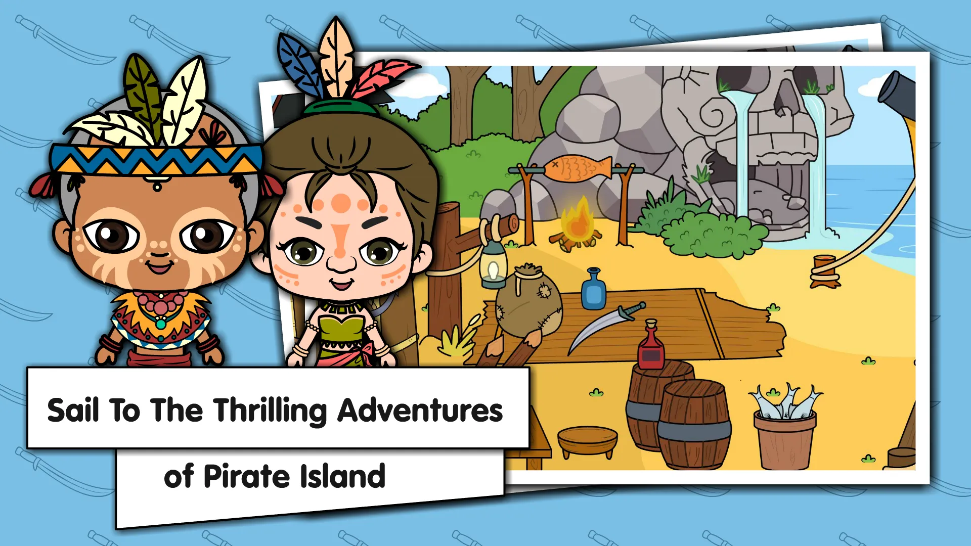 My Pirate Town: Treasure Games | Indus Appstore | Screenshot