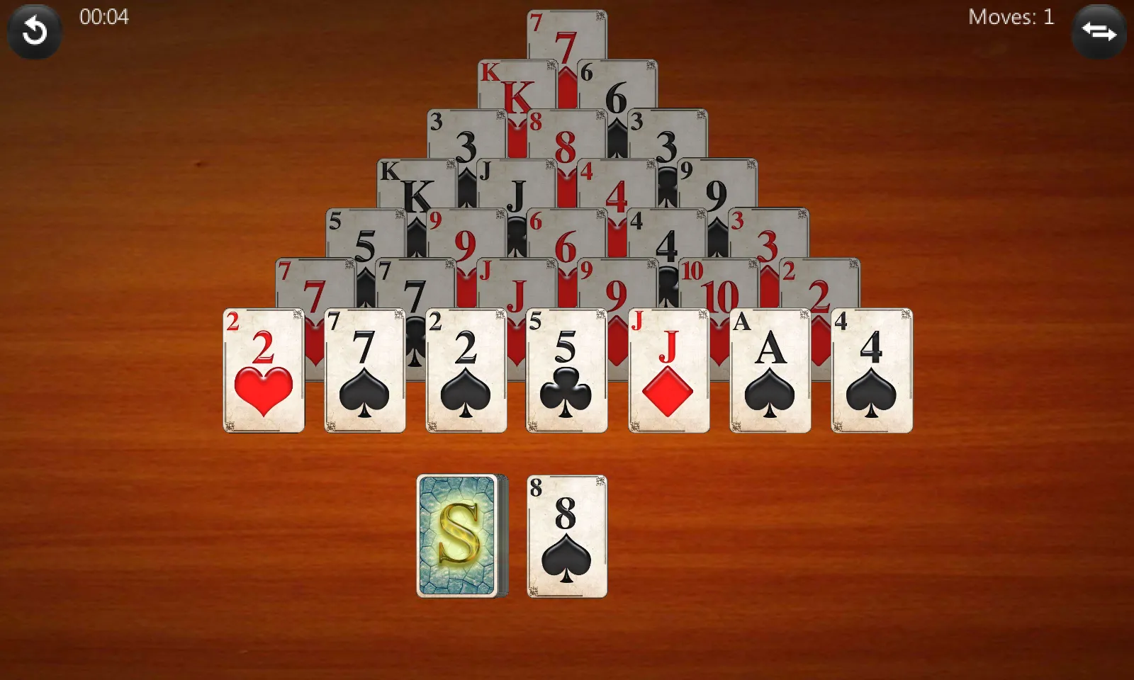 Pyramid Solitaire | Indus Appstore | Screenshot