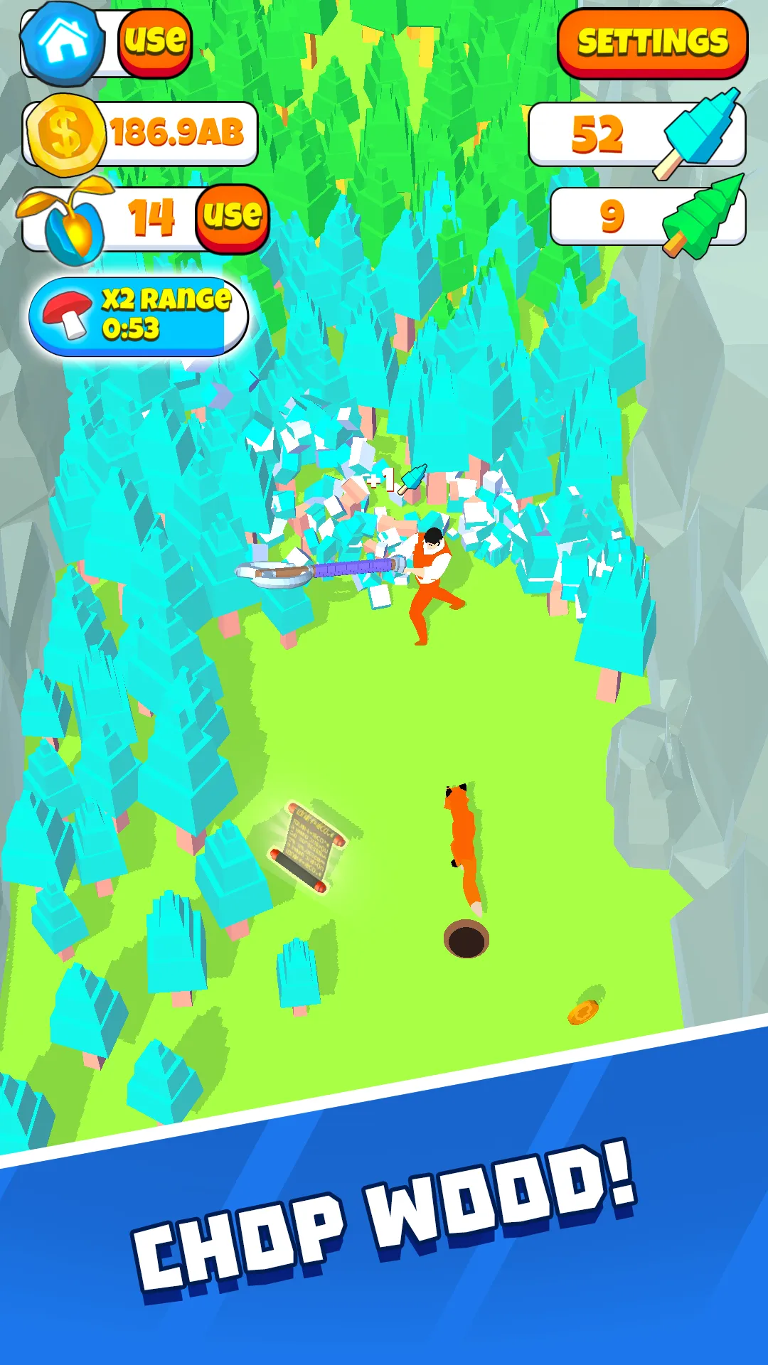 Idle Lumberjack 2 | Indus Appstore | Screenshot