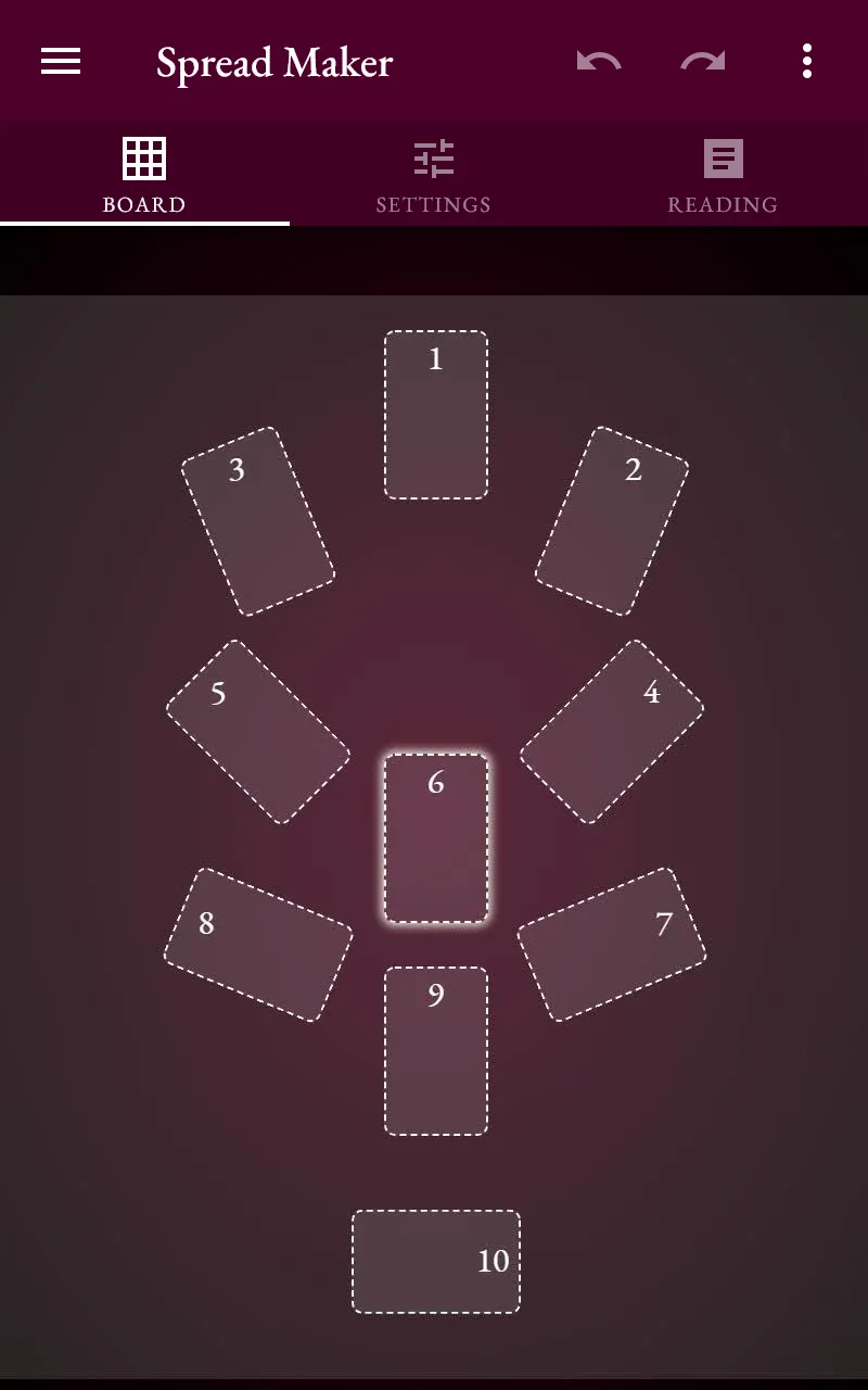 Tarot Spreader | Indus Appstore | Screenshot