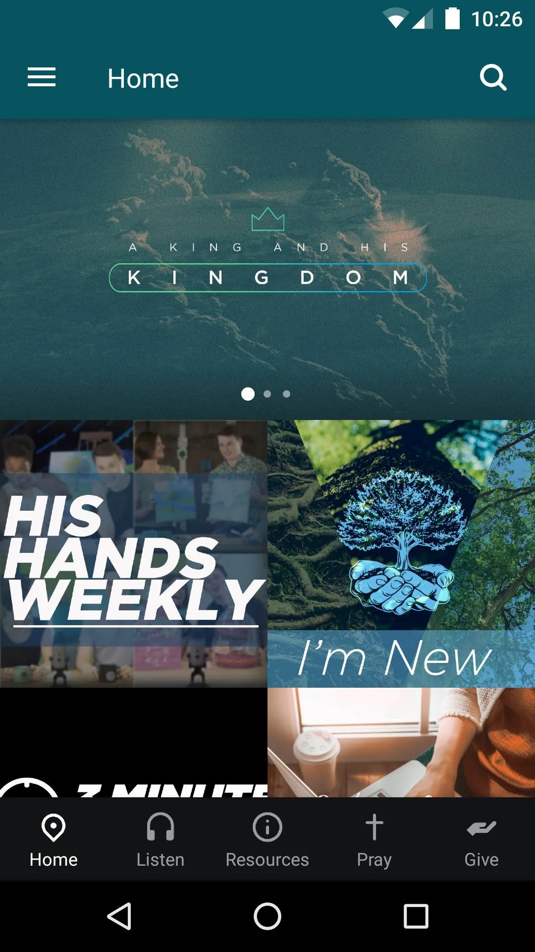 His Hands Church | Indus Appstore | Screenshot