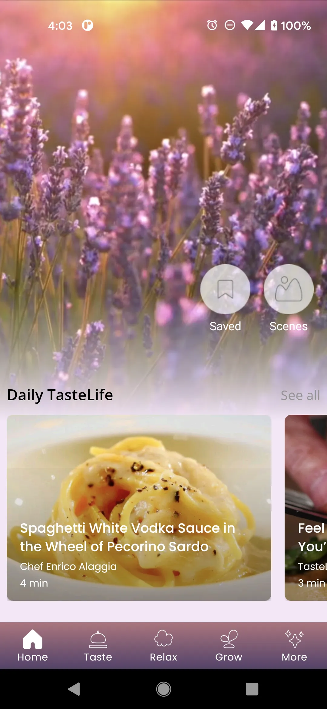 TasteLife | Indus Appstore | Screenshot