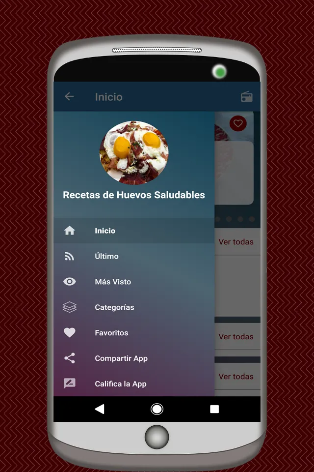 Recetas de Huevos | Indus Appstore | Screenshot