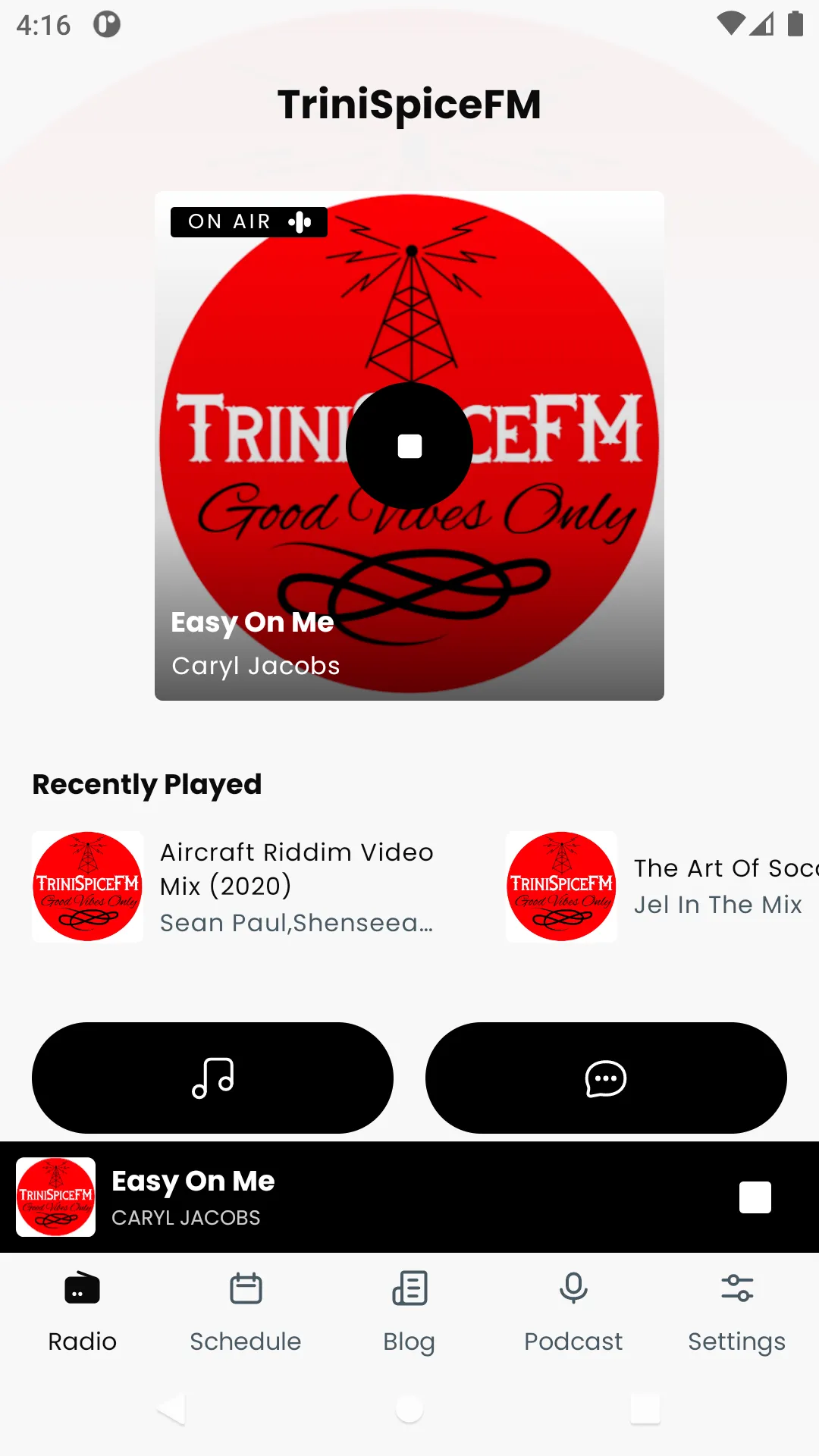 TriniSpiceFM | Indus Appstore | Screenshot