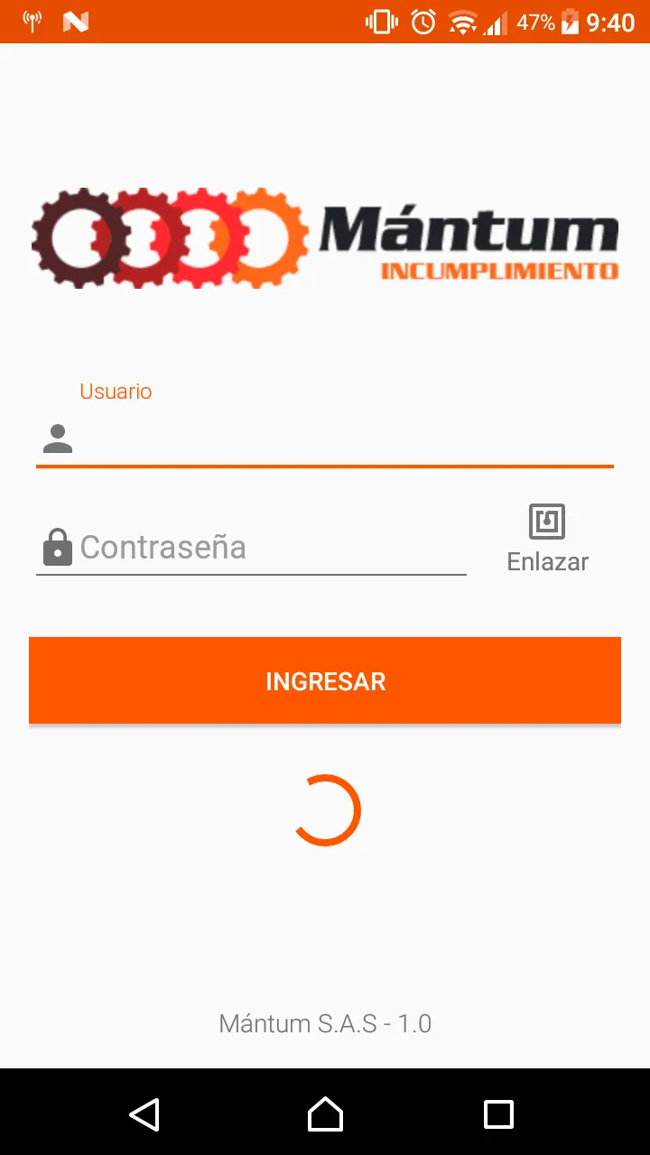 Mántum Incumplimiento | Indus Appstore | Screenshot