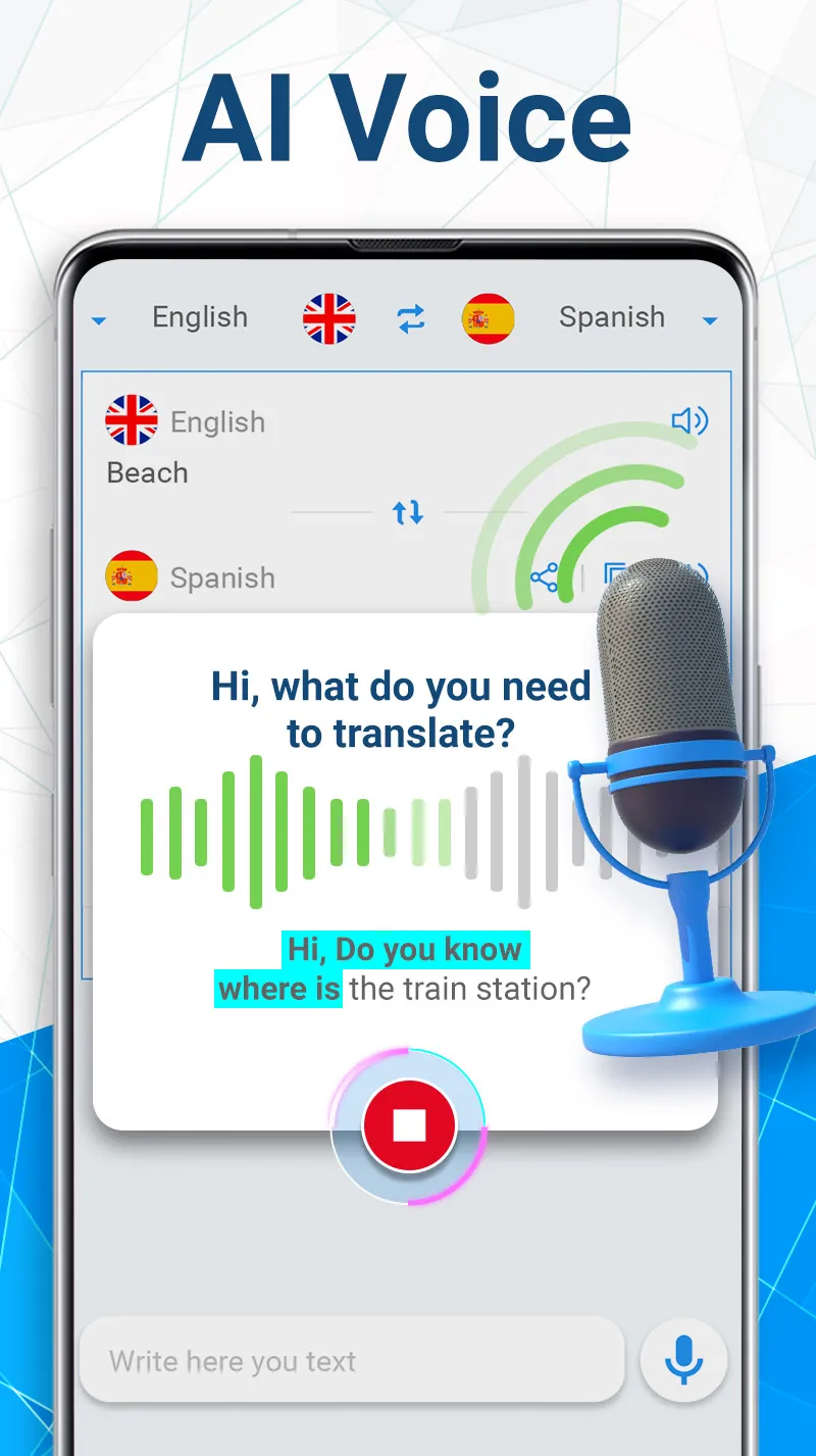 AI Voice Translator Translate | Indus Appstore | Screenshot