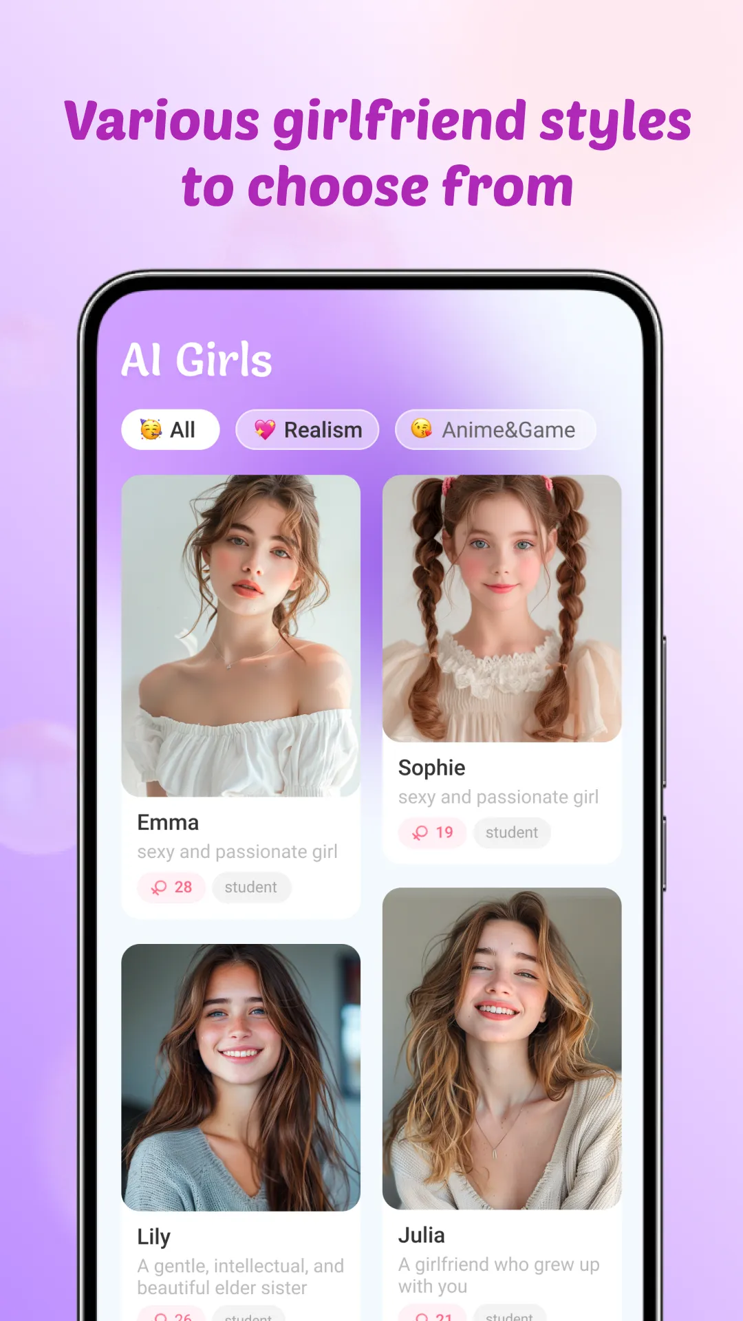 Sweet AI - Virtual Companion | Indus Appstore | Screenshot