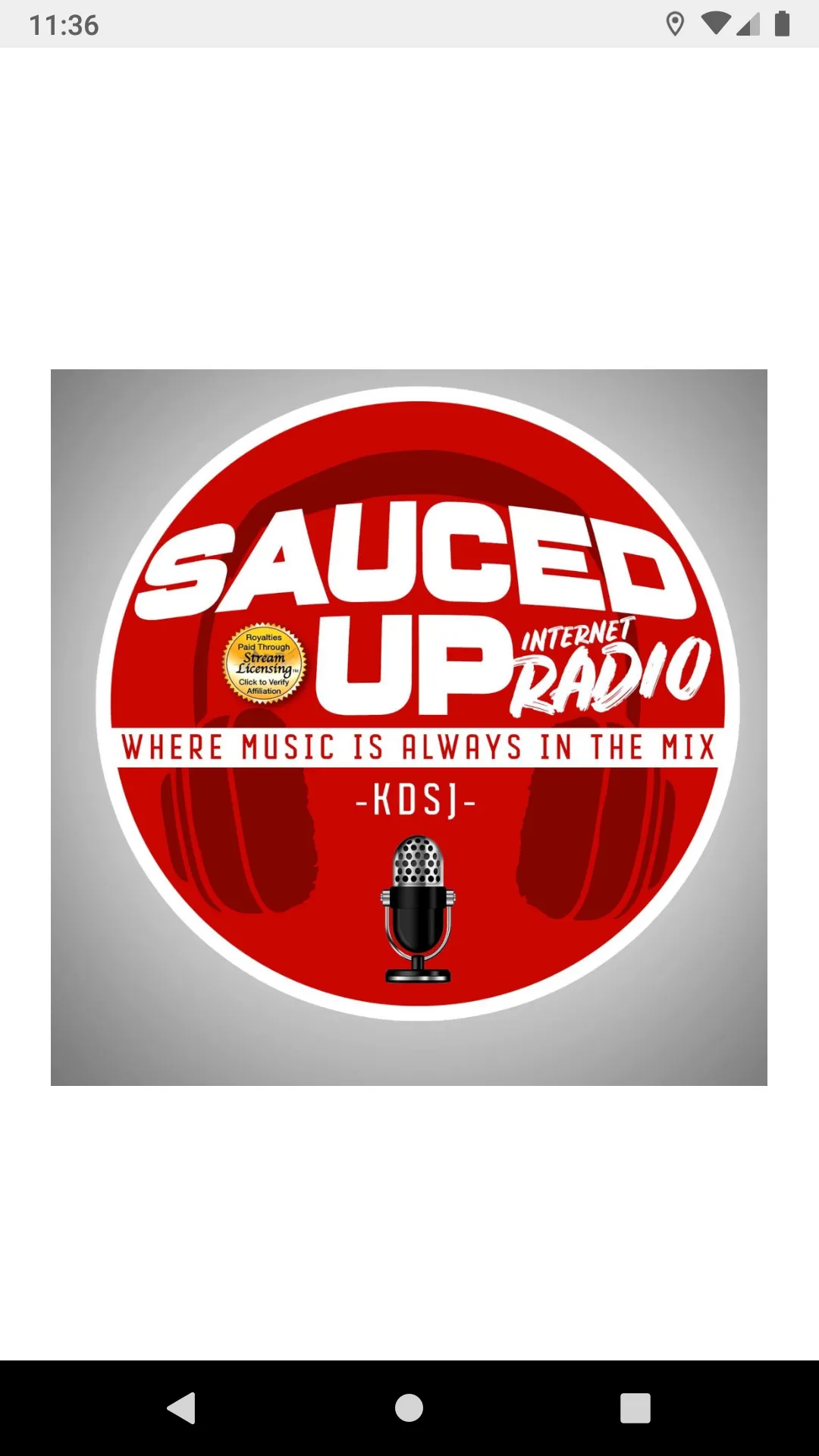 Sauced Up Radio | Indus Appstore | Screenshot