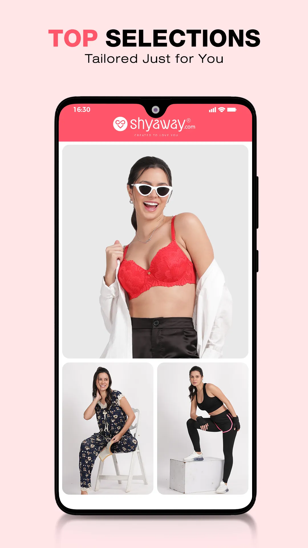 Shyaway: Lingerie Shopping App | Indus Appstore | Screenshot