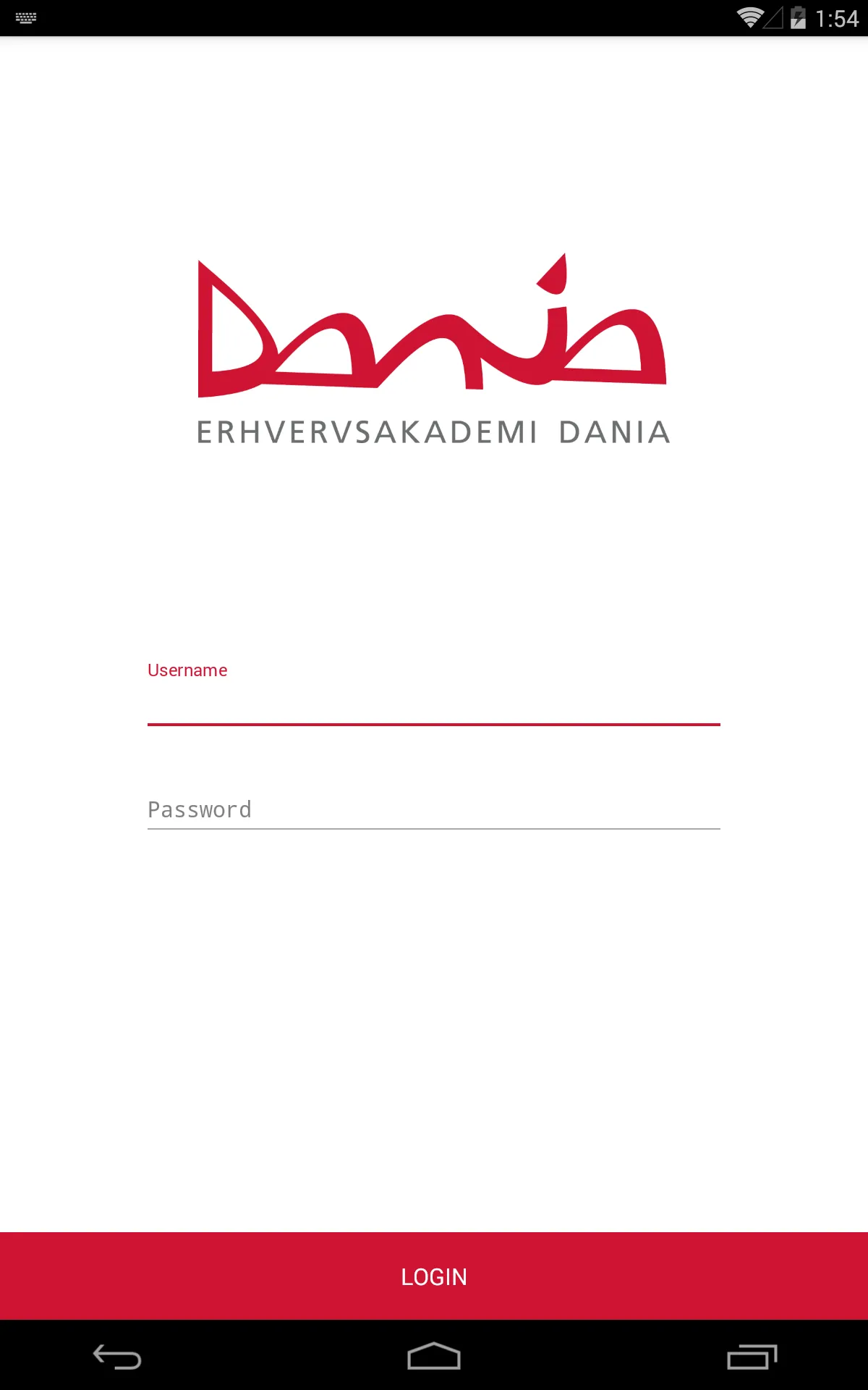 Erhvervsakademi Dania | Indus Appstore | Screenshot