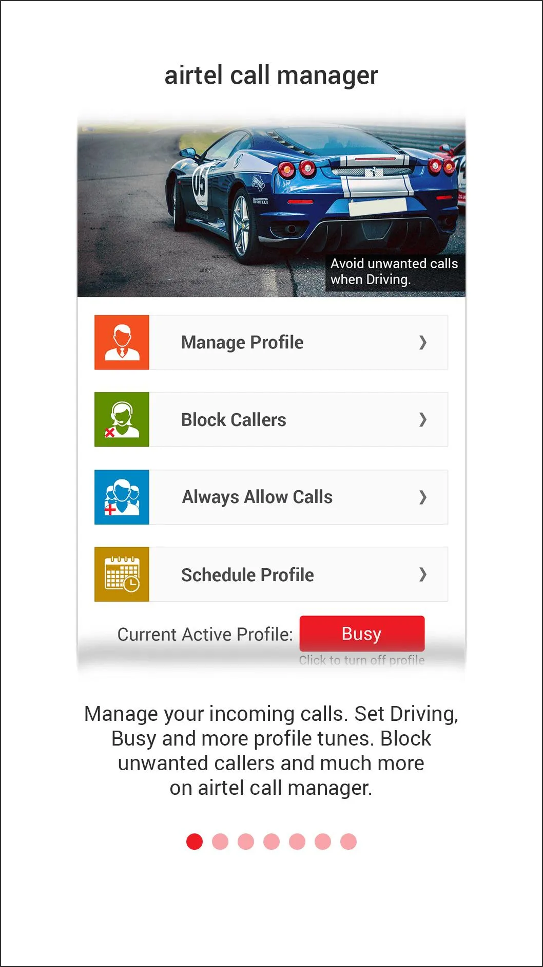 Call Manager | Indus Appstore | Screenshot