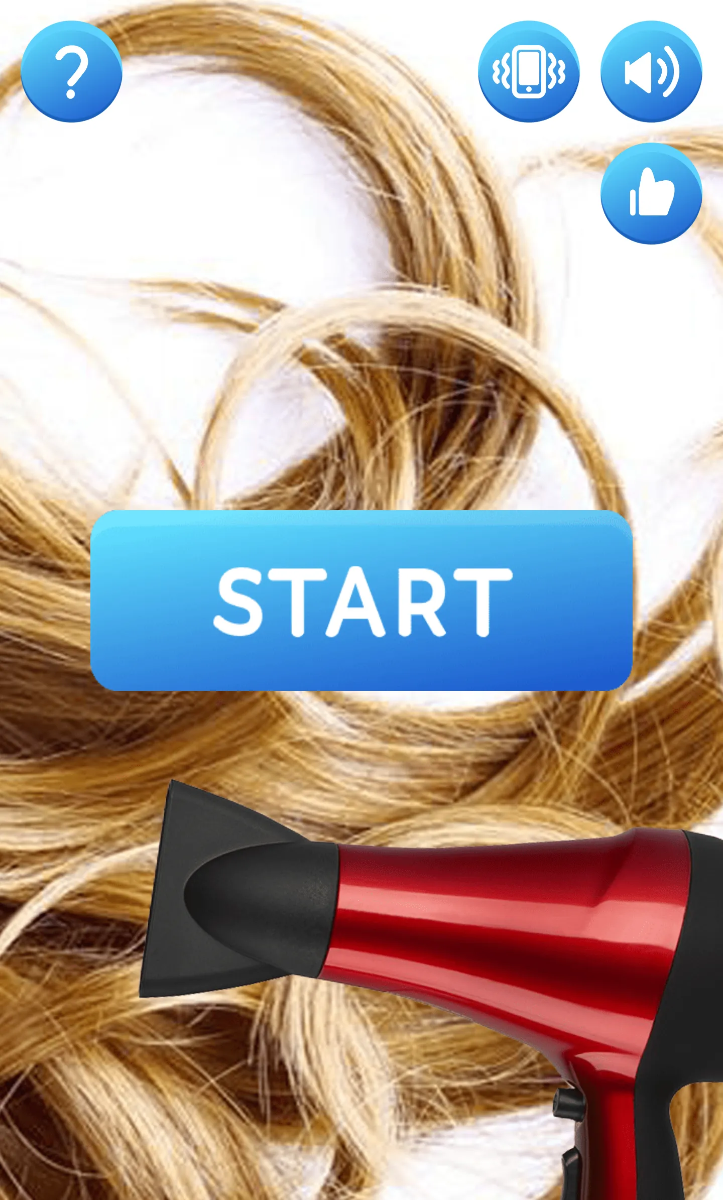 Hair dryer - Prank | Indus Appstore | Screenshot