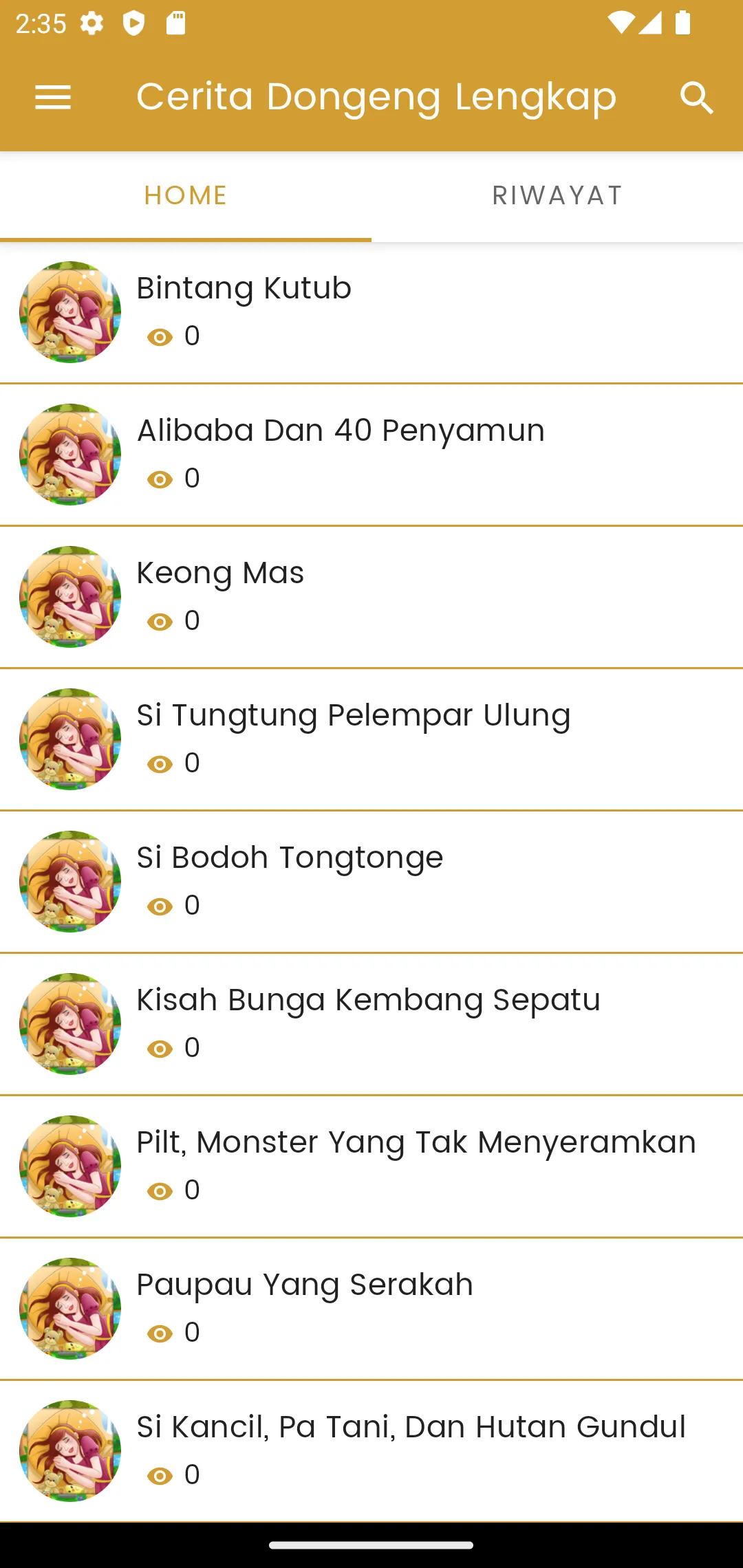 Cerita Dongeng Lengkap | Indus Appstore | Screenshot