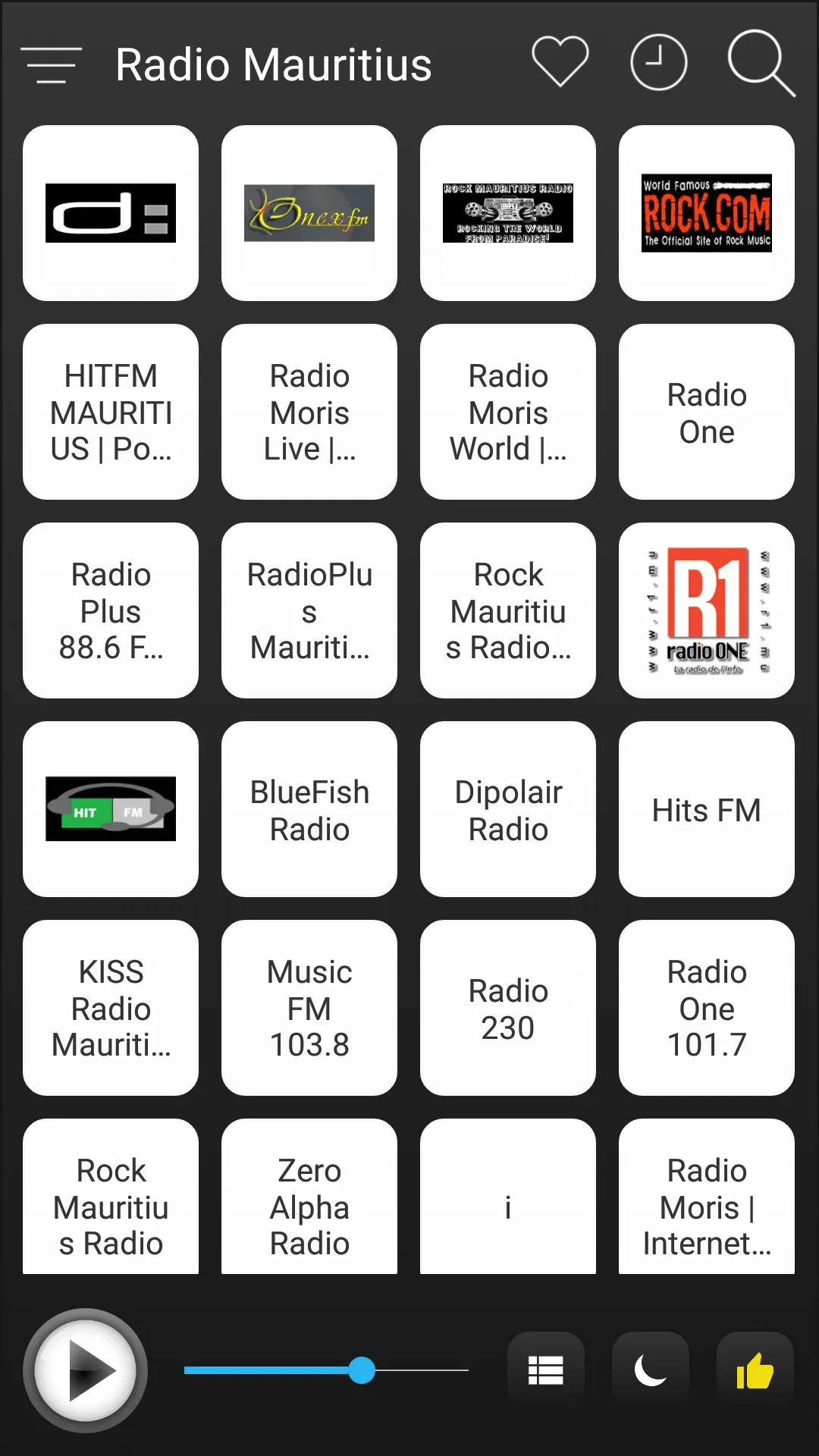 Mauritius Radio FM AM Music | Indus Appstore | Screenshot