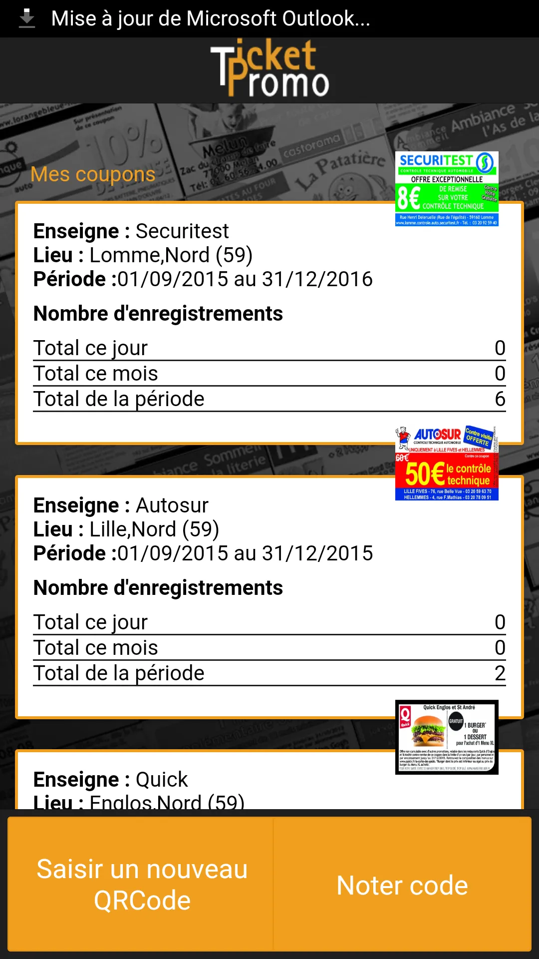 Scan annonceur TP | Indus Appstore | Screenshot