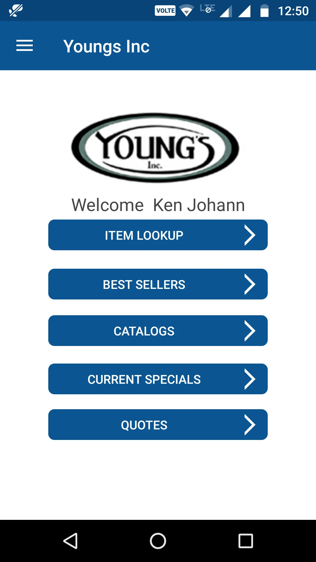 Youngs Inc Sales Reps | Indus Appstore | Screenshot