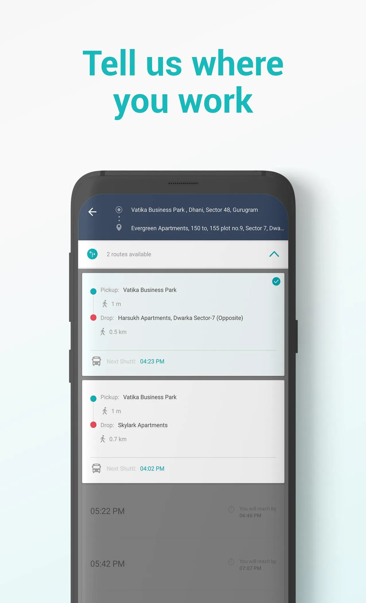 Shuttl - Daily office commute  | Indus Appstore | Screenshot