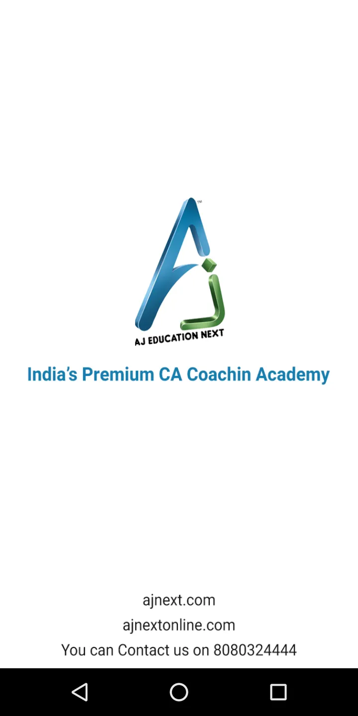 AJ Education NeXt - CA Coachin | Indus Appstore | Screenshot