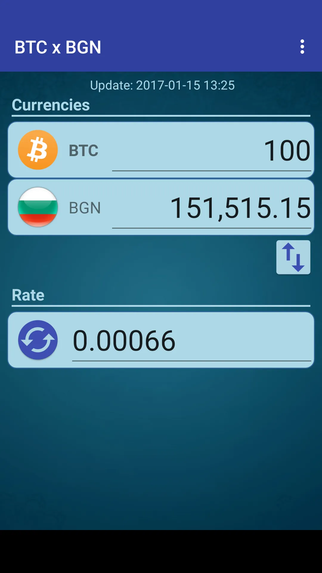 Bitcoin x Bulgarian Lev | Indus Appstore | Screenshot