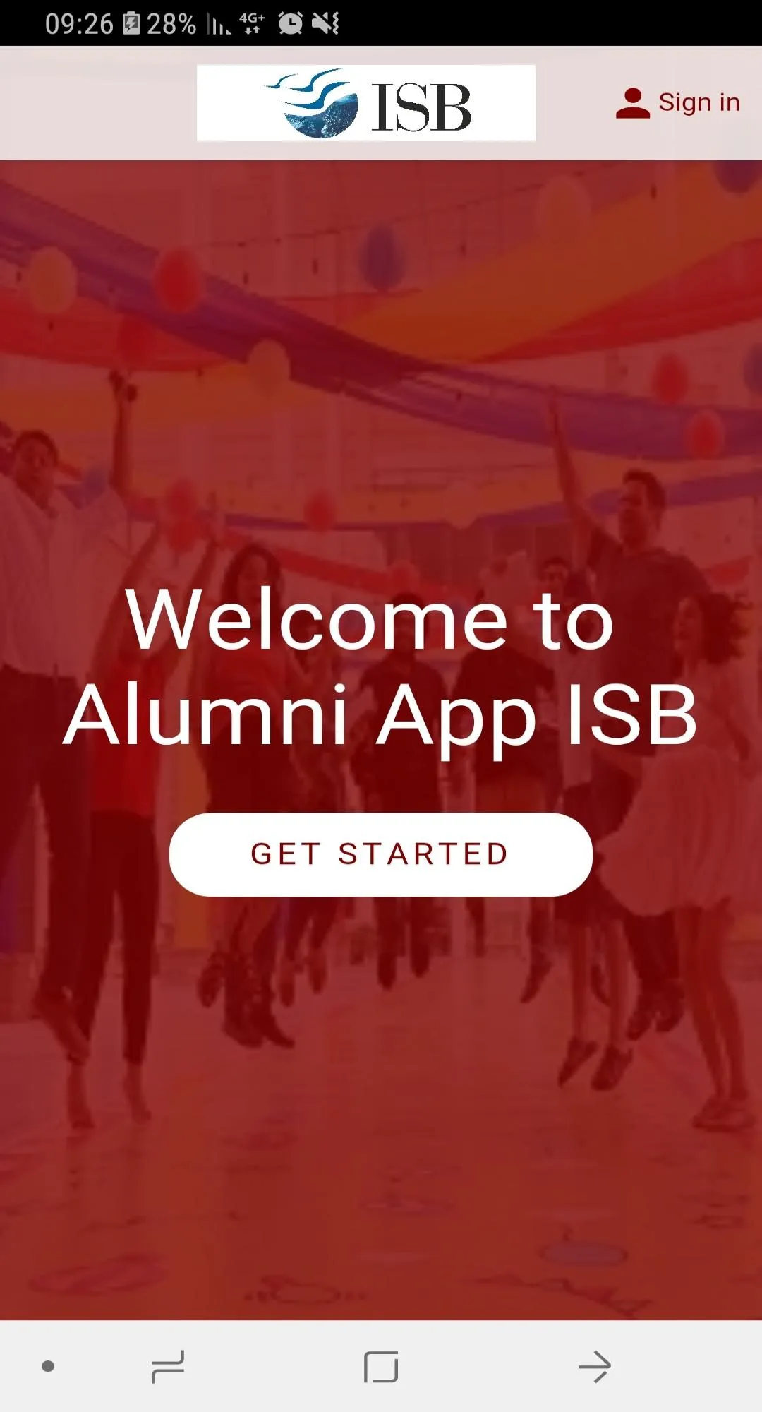 ISB Alumni App | Indus Appstore | Screenshot