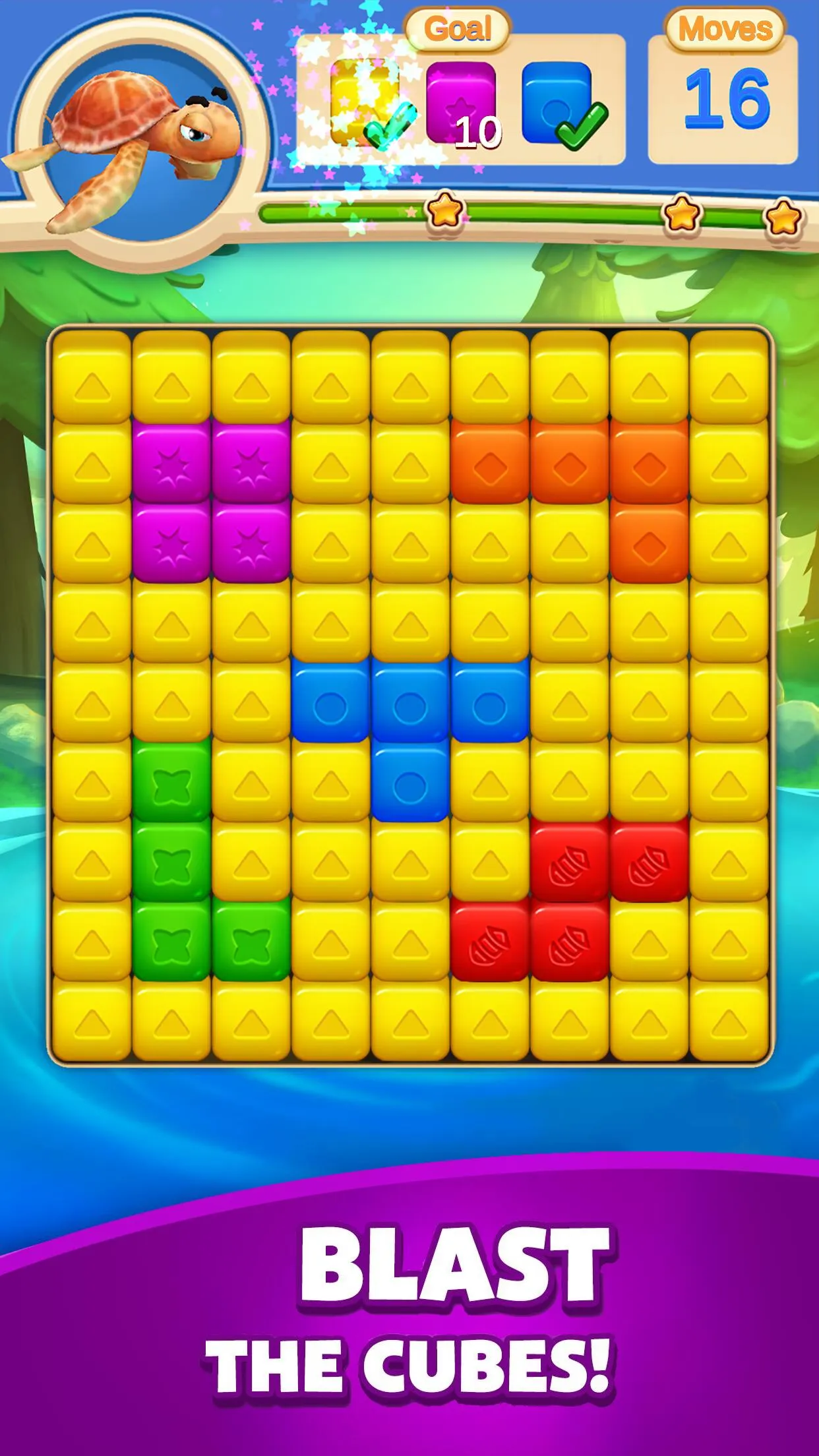 Toy Cubes Blast:Match 3 Puzzle | Indus Appstore | Screenshot