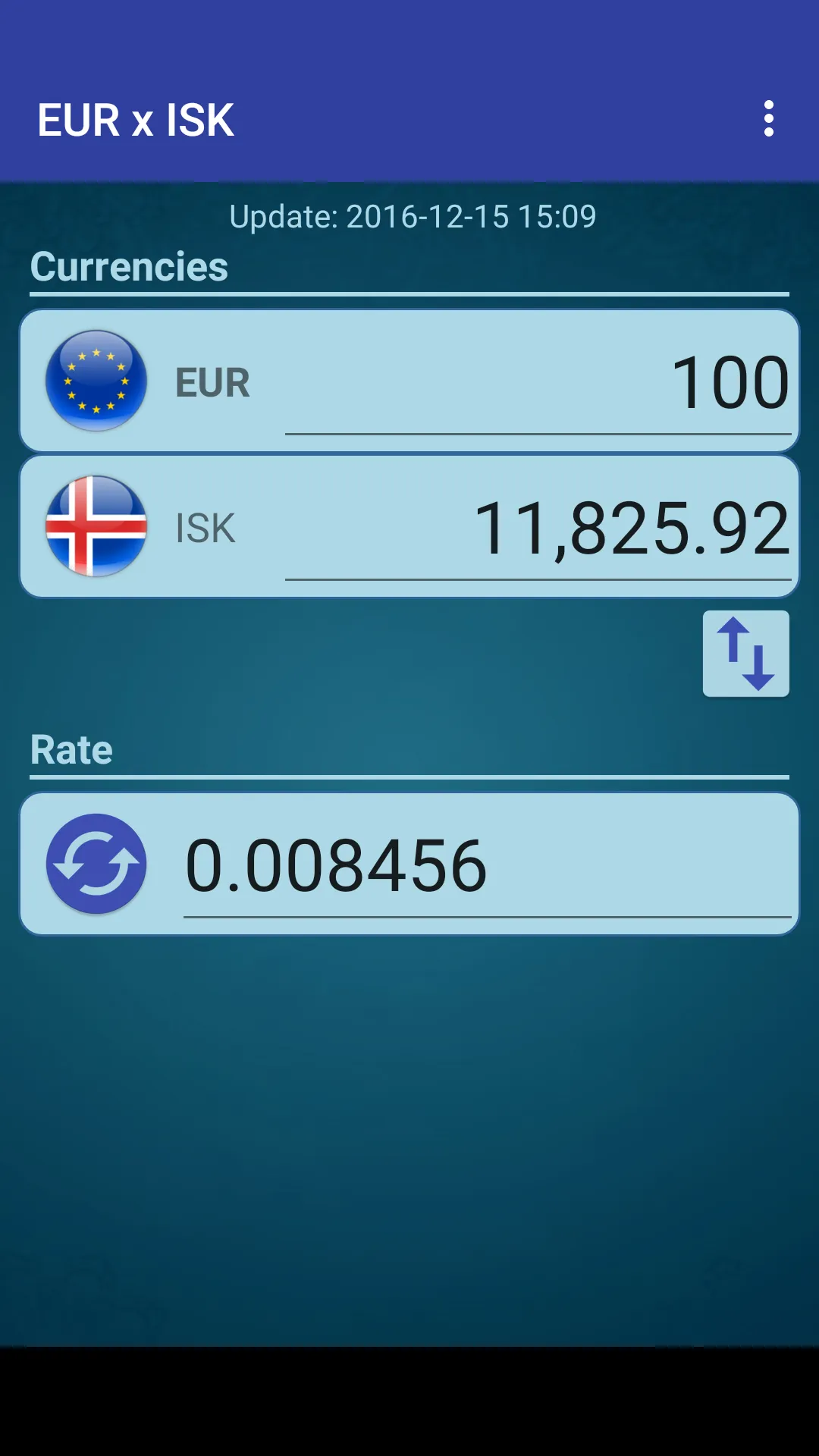 Euro x Iceland Krona | Indus Appstore | Screenshot