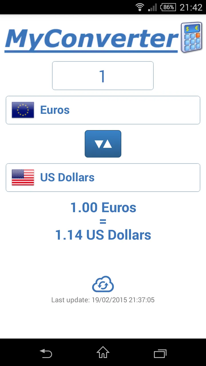 My Currency Converter | Indus Appstore | Screenshot