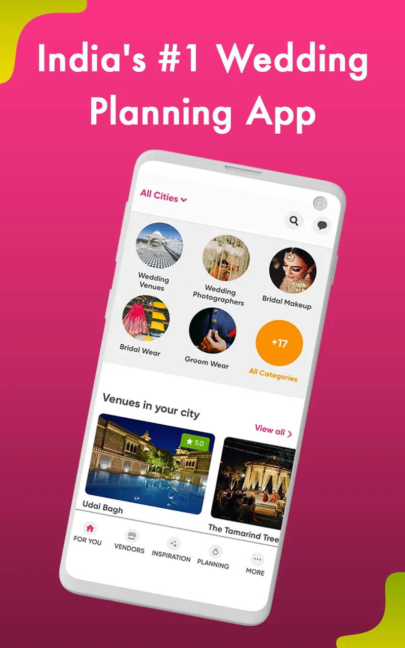 WedMeGood - Wedding Planner | Indus Appstore | Screenshot