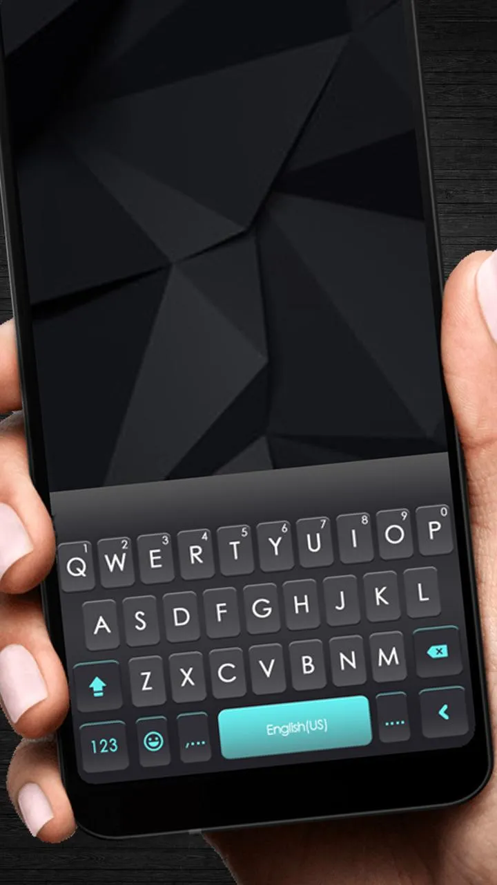 Black Simple Business Keyboard | Indus Appstore | Screenshot